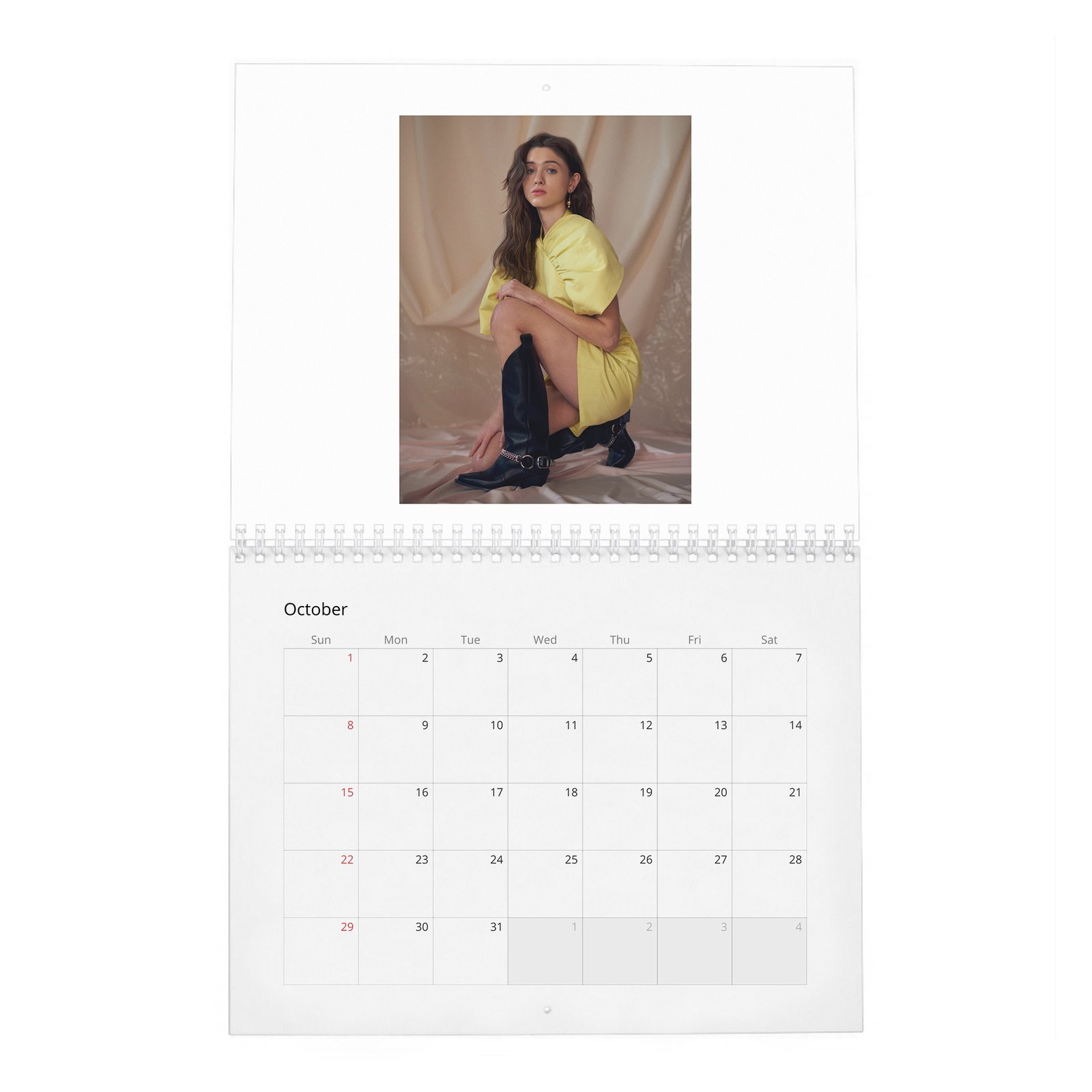 10 Natalia Dyer - Inner Child 2027 Wall Calendar