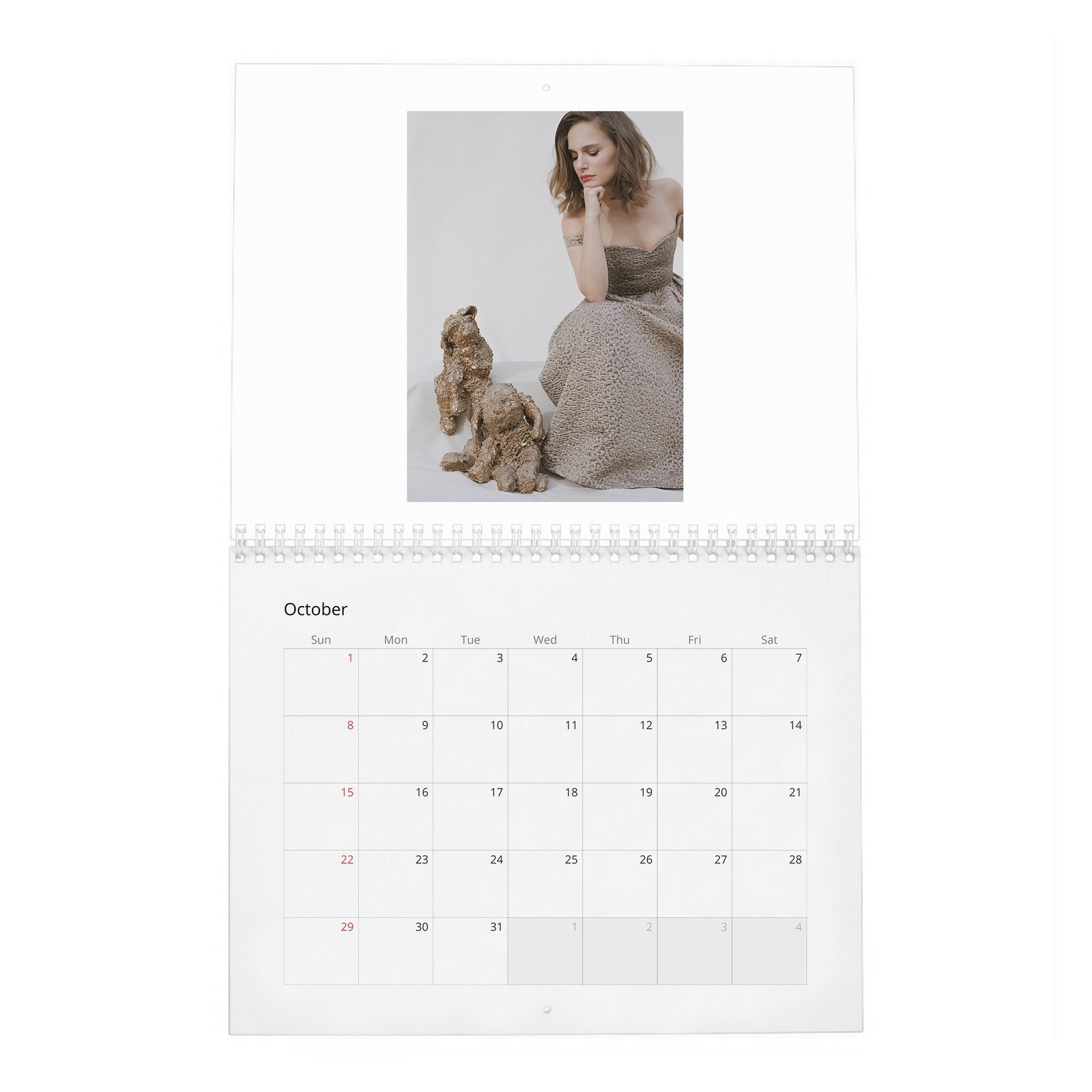 10 Natalie Portman - Scent of Love 2027 Wall Calendar