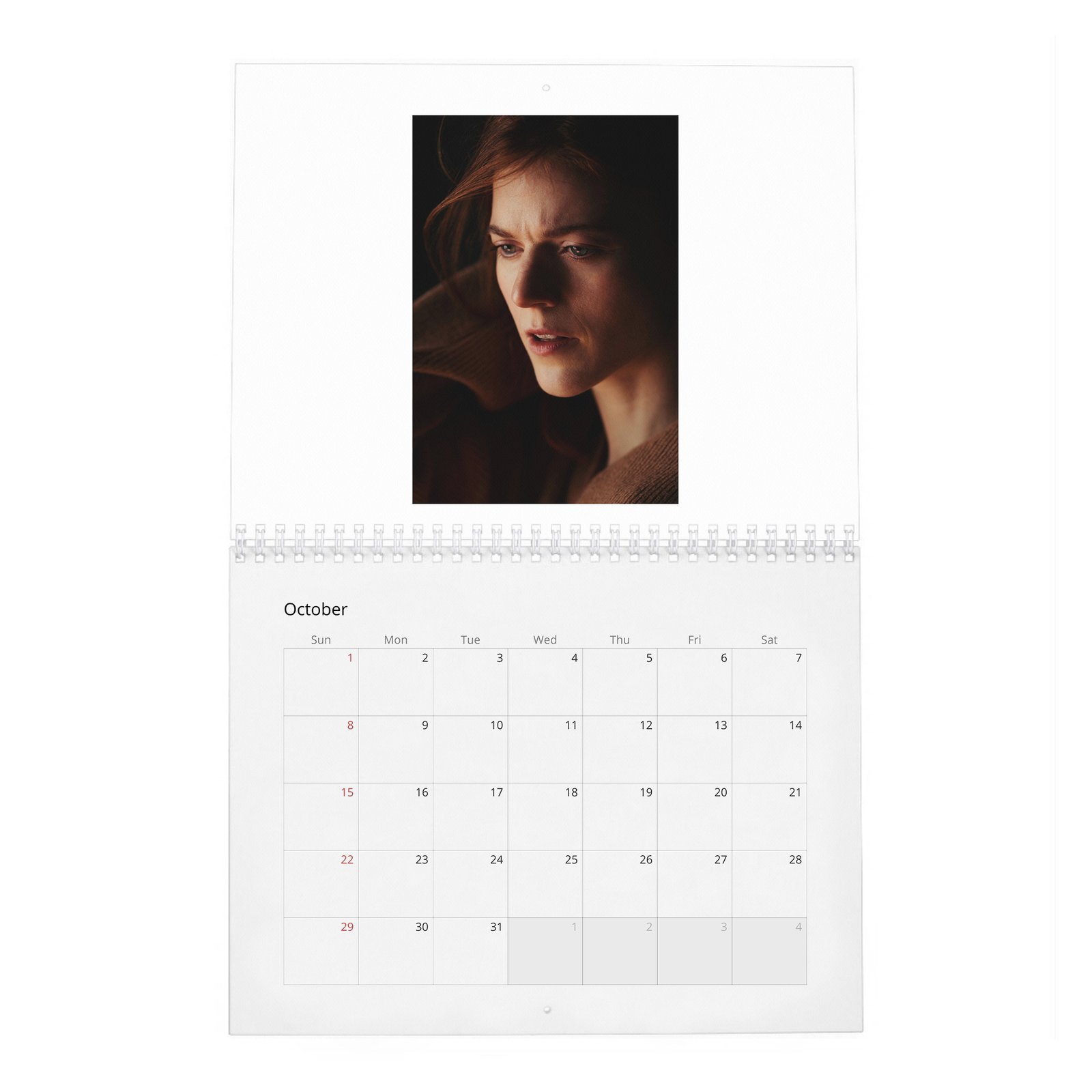 10 Rose Leslie - Out Of Her Confort Zone 2027 Wall Calendar