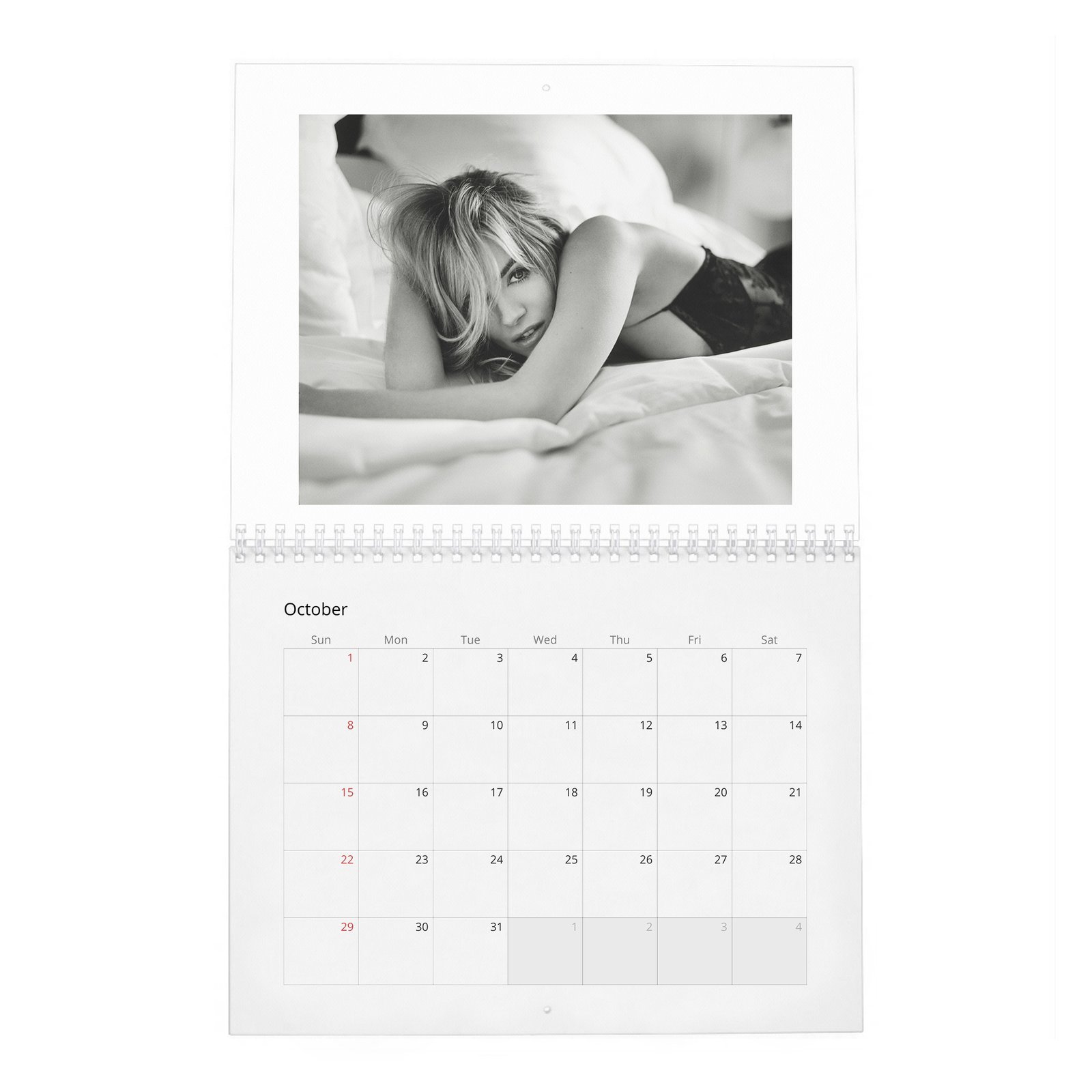 Sienna Miller - In Bed With Sienna 2027 Wall Calendar