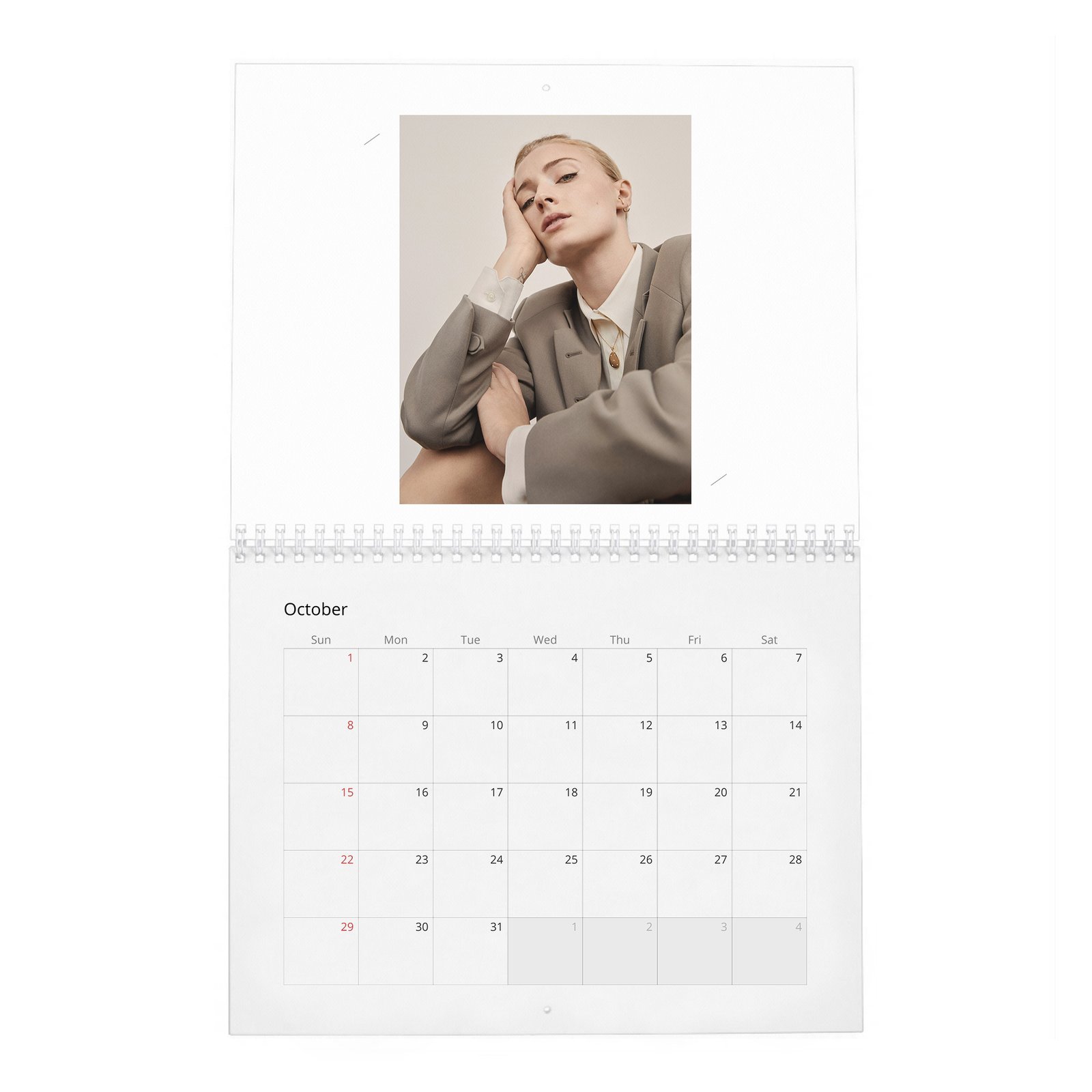 10 Sophie Turner - The North Star 2027 Wall Calendar