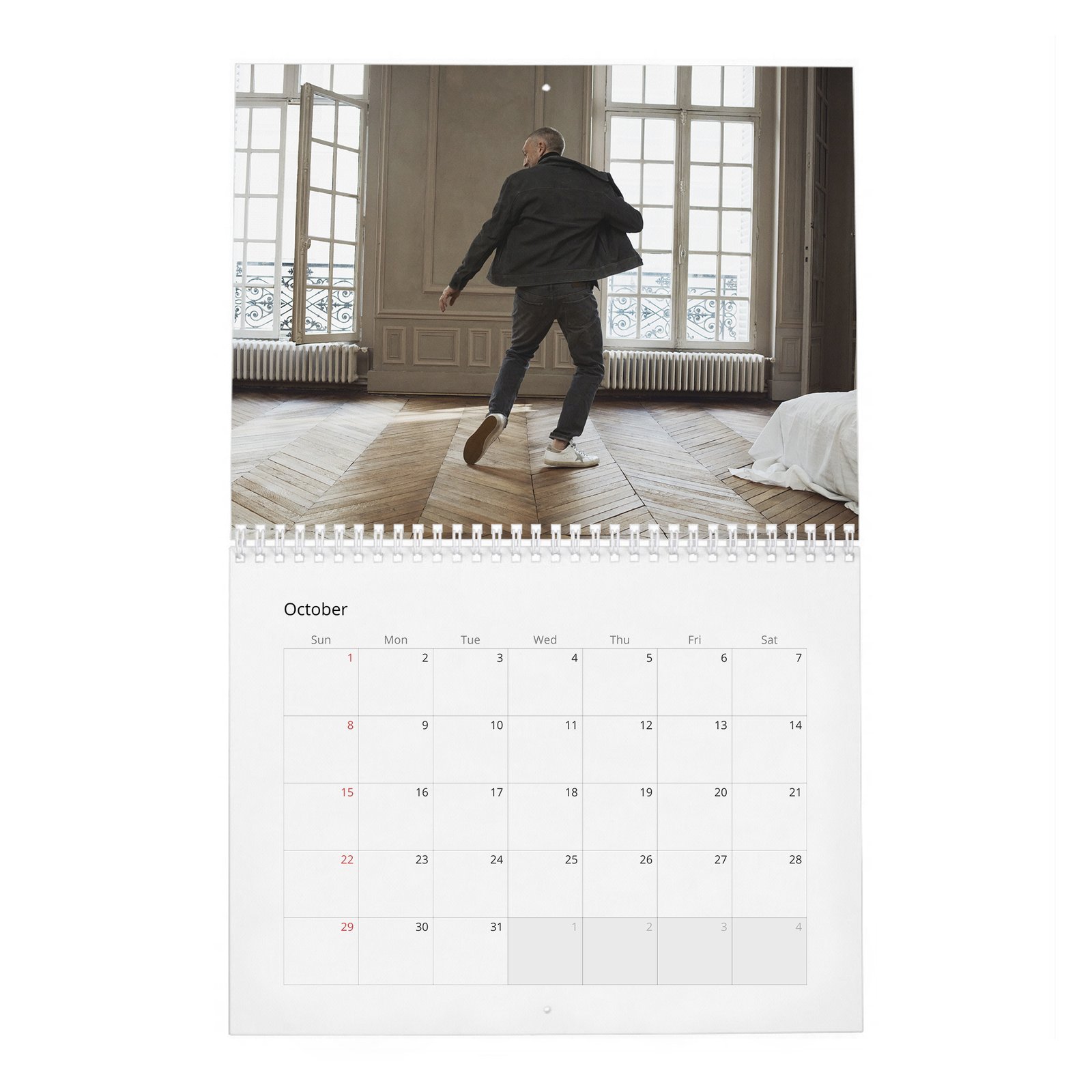 10 Vincent Cassel - Mr. Vincent Cassel 2027 Wall Calendar