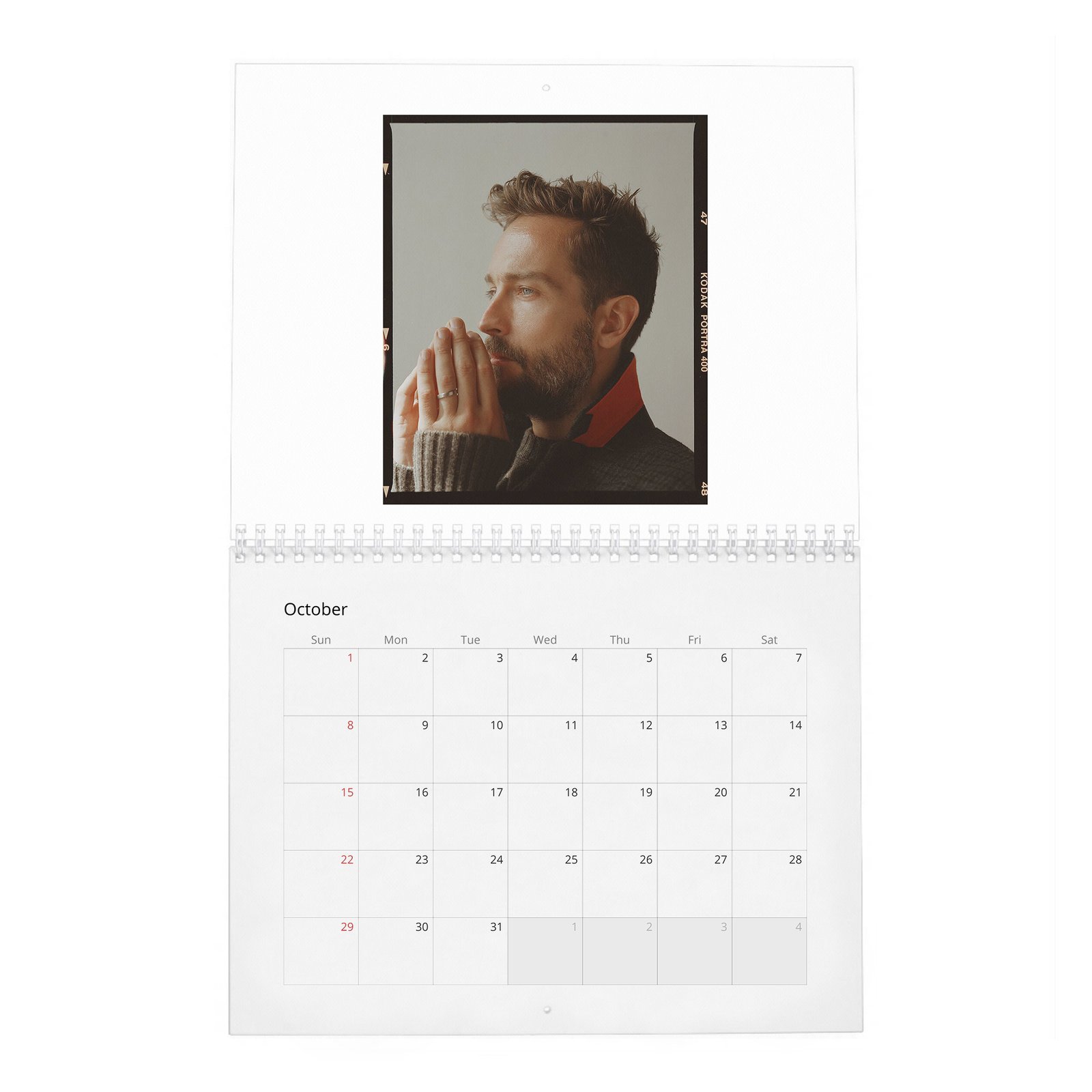 10 Tom Mison - Laterals 2027 Wall Calendar