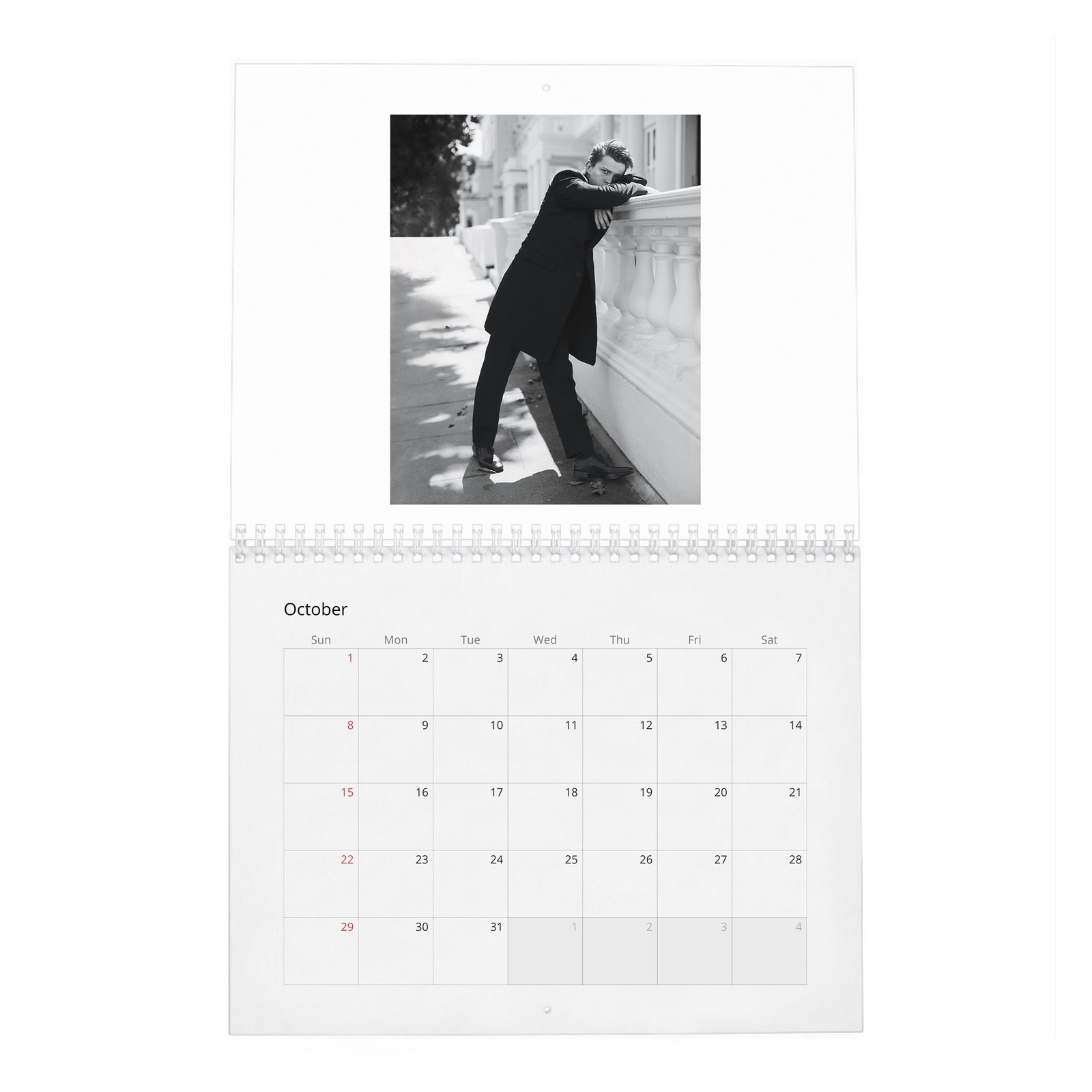Tom Holland - Braces For Impact 2027 Wall Calendar