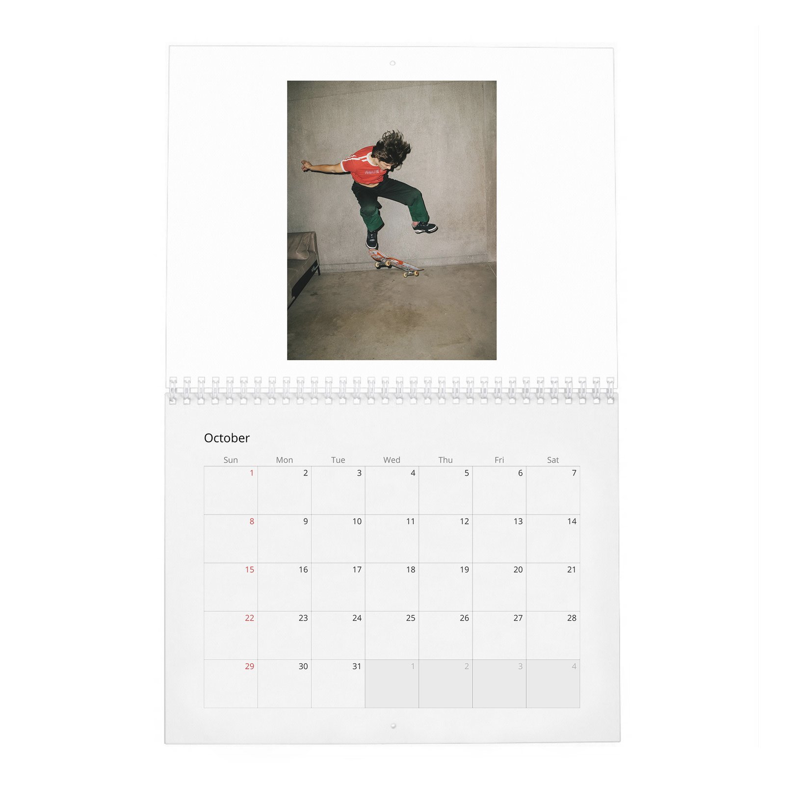 Louis Partridge - Rises And Shines 2027 Wall Calendar