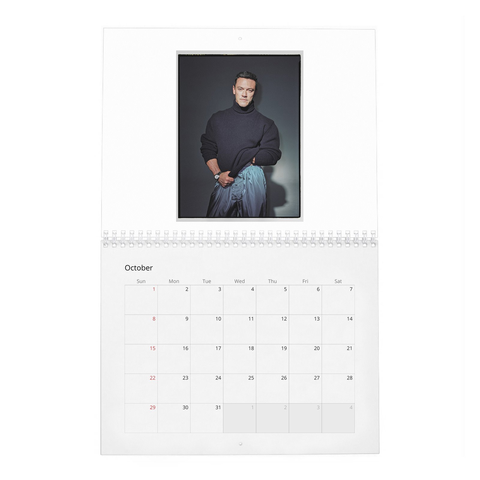 10 Luke Evans - In Conversation 2027 Wall Calendar