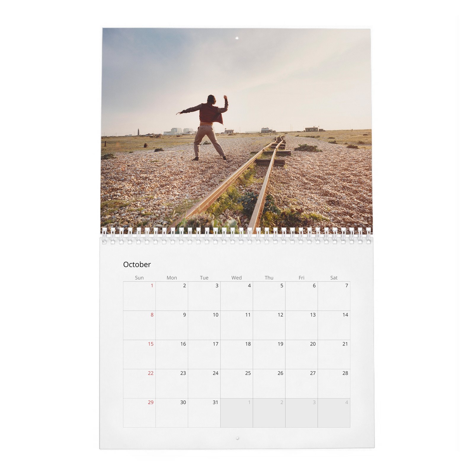 Luke Evans - Man On The Road 2027 Wall Calendar