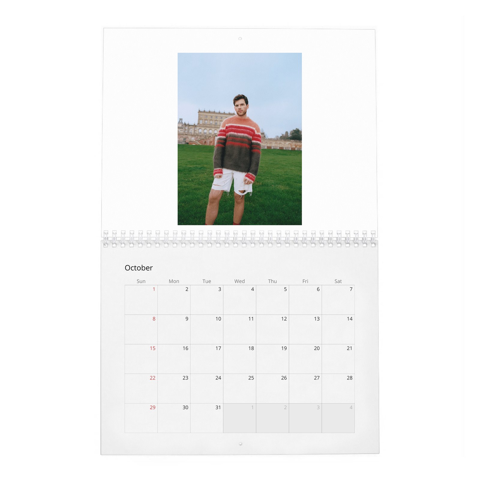 10 Luke Newton - Slow Burn 2027 Wall Calendar