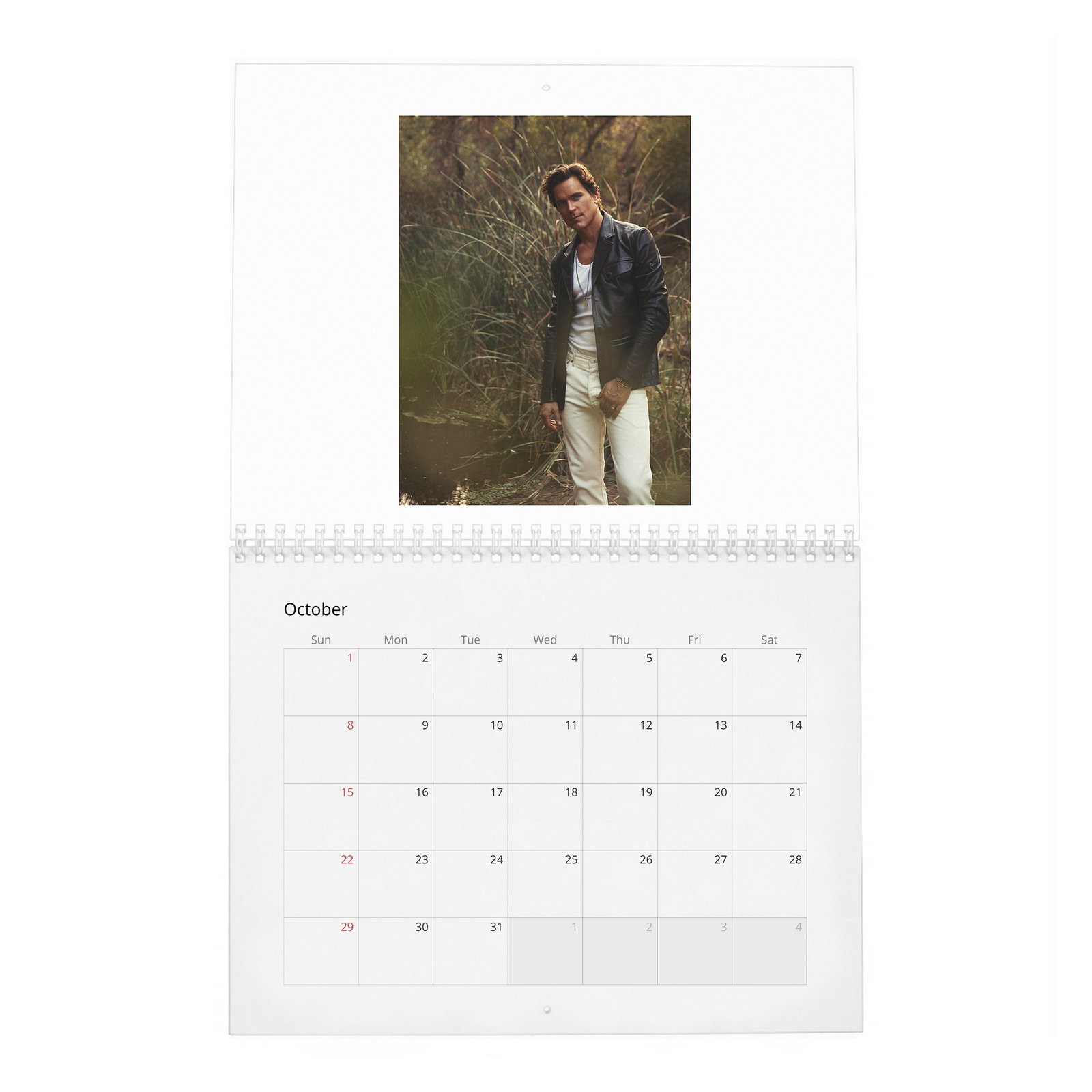 Matt Bomer - Let's Hear It For The Boys 2027 Wall Calendar