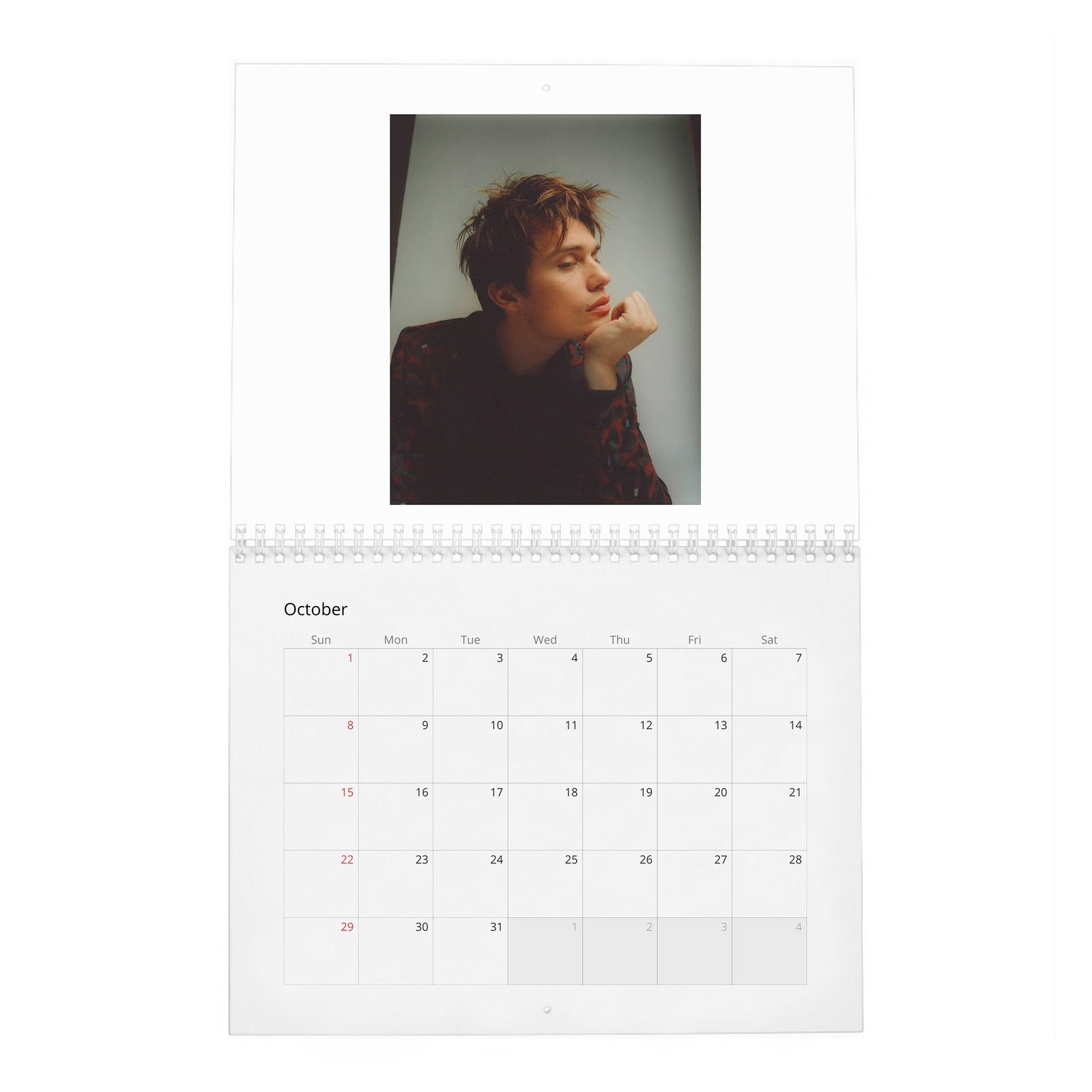 10 Nicholas Galitzine - In Conversation 2027 Wall Calendar