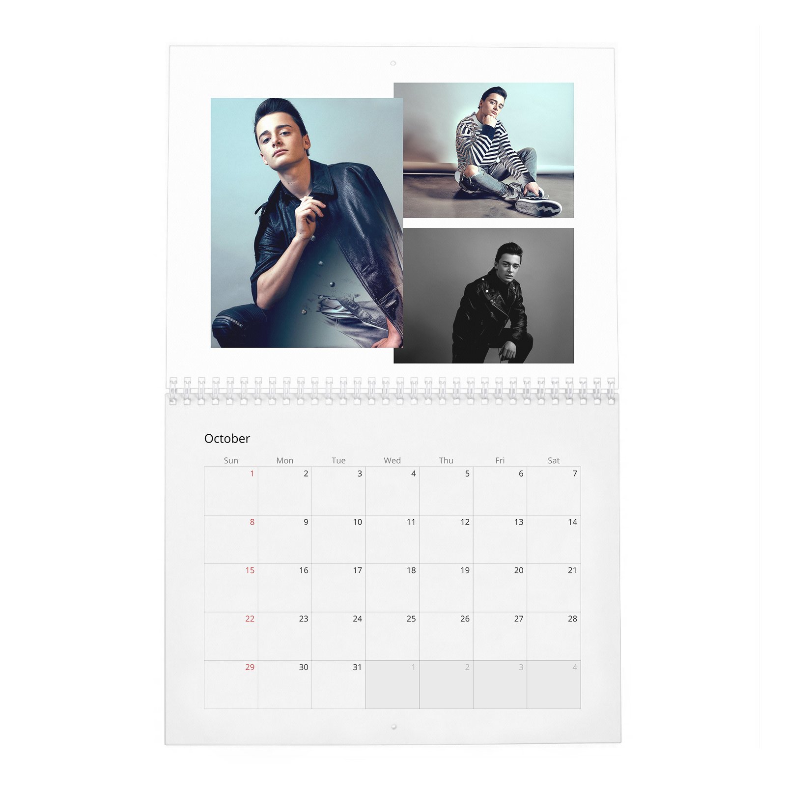 10 Noah Schnapp - Fame Found Him 2027 Wall Calendar