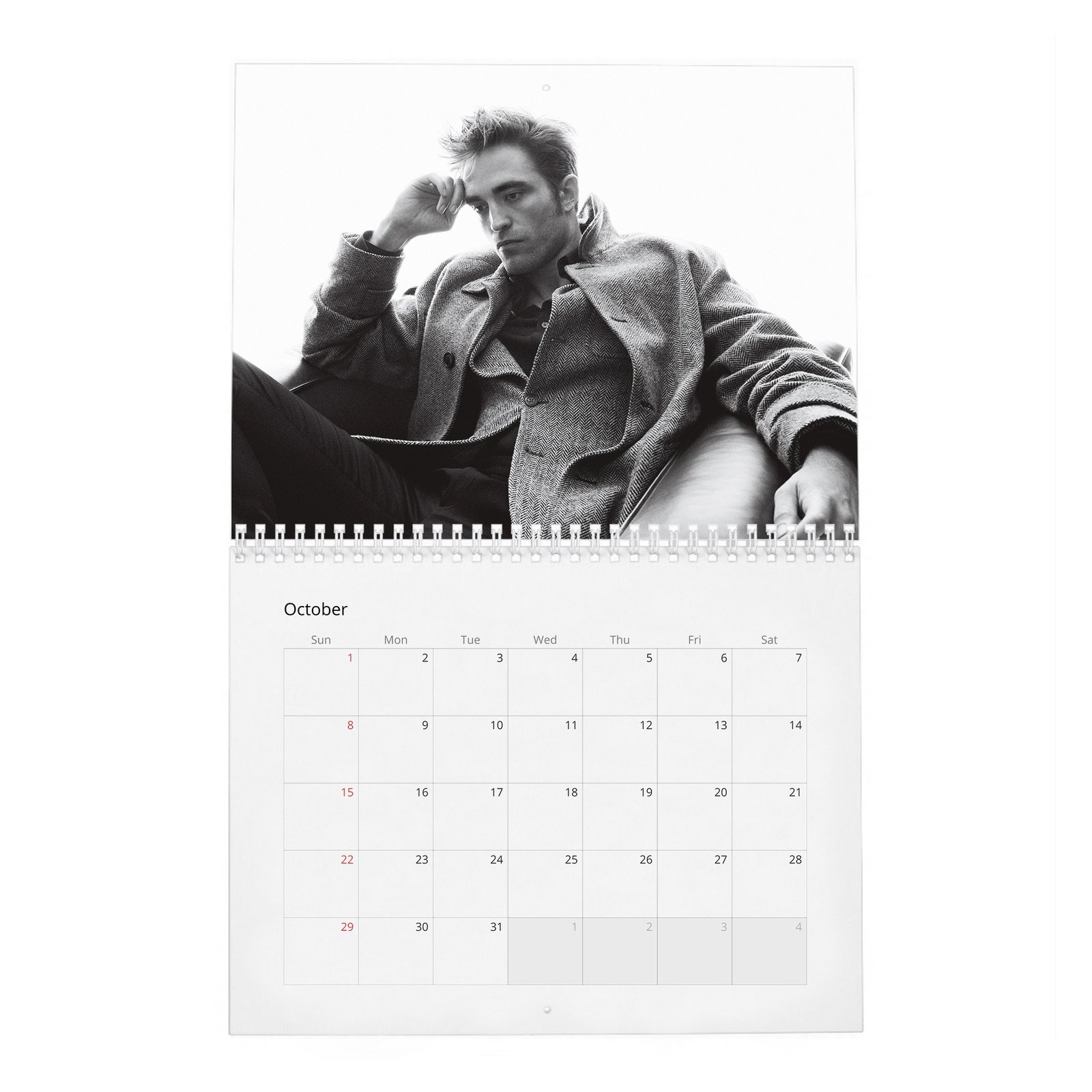 Robert Pattinson - The Second Coming Of 2027 Wall Calendar