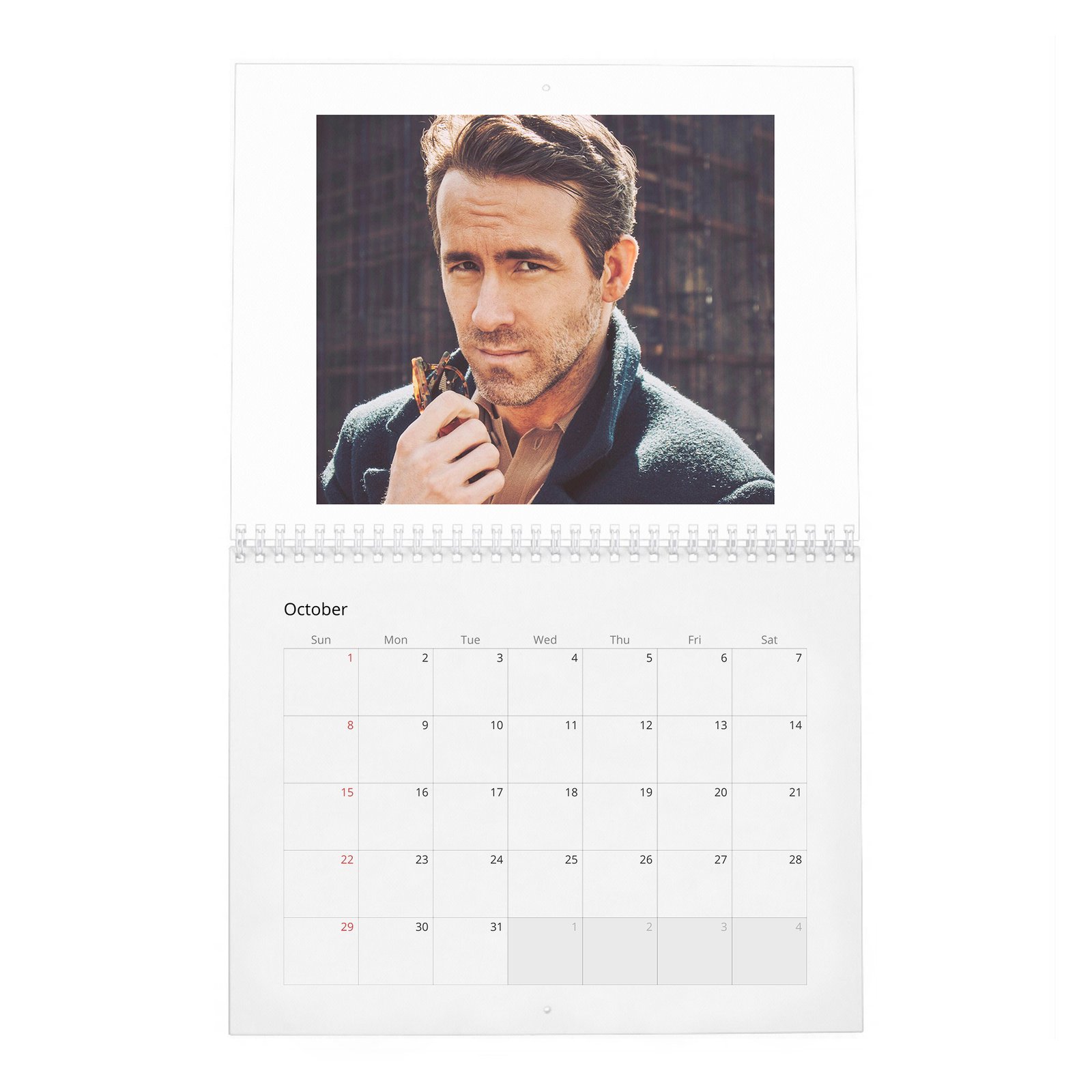 10 Ryan Reynolds - What Keeps Up At Night 2027 Wall Calendar