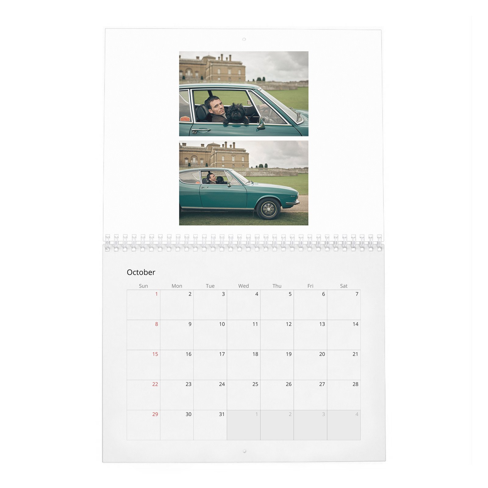 10 Sam Claflin - On The Spot 2027 Wall Calendar