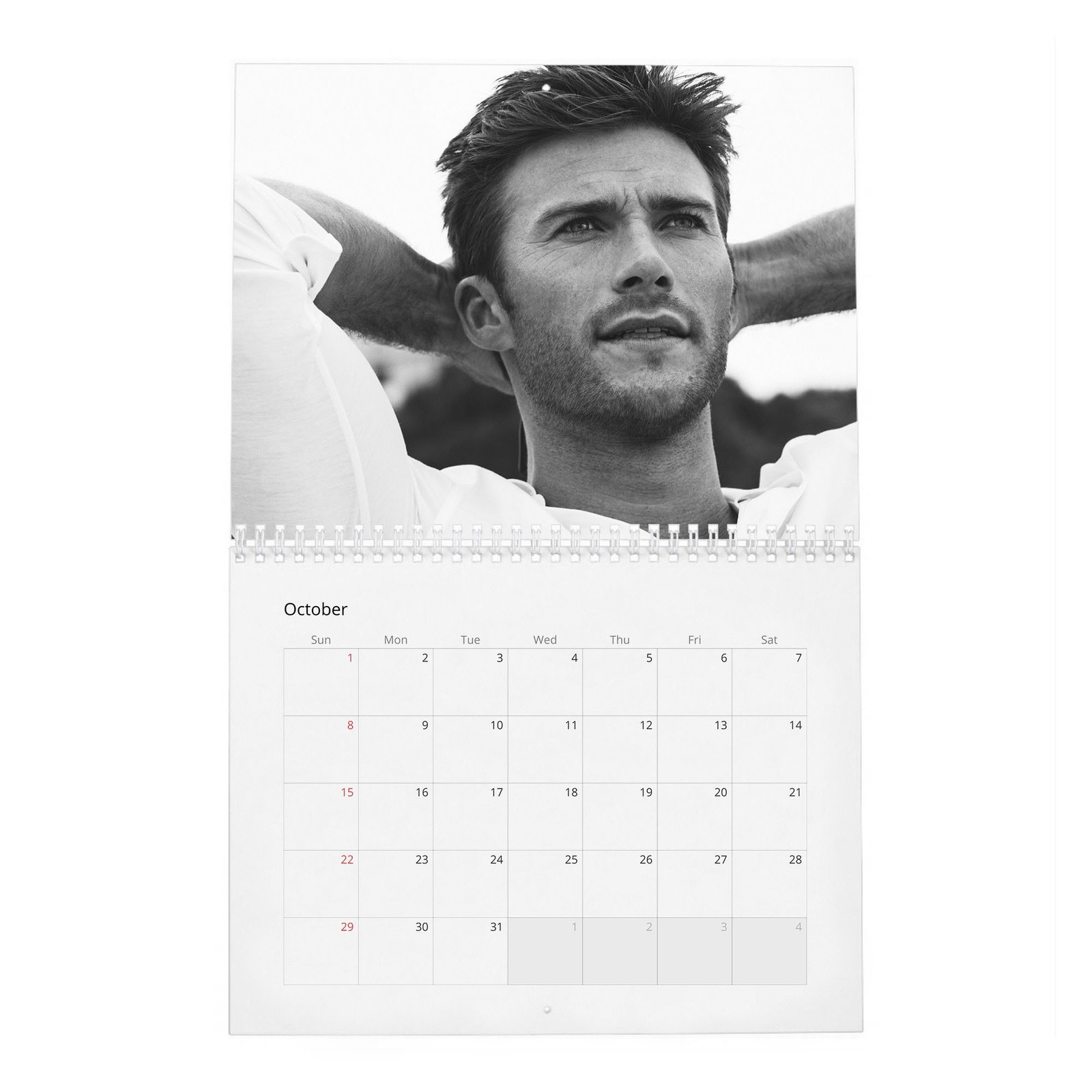 Scott Eastwood - The Son Will Rise 2027 Wall Calendar