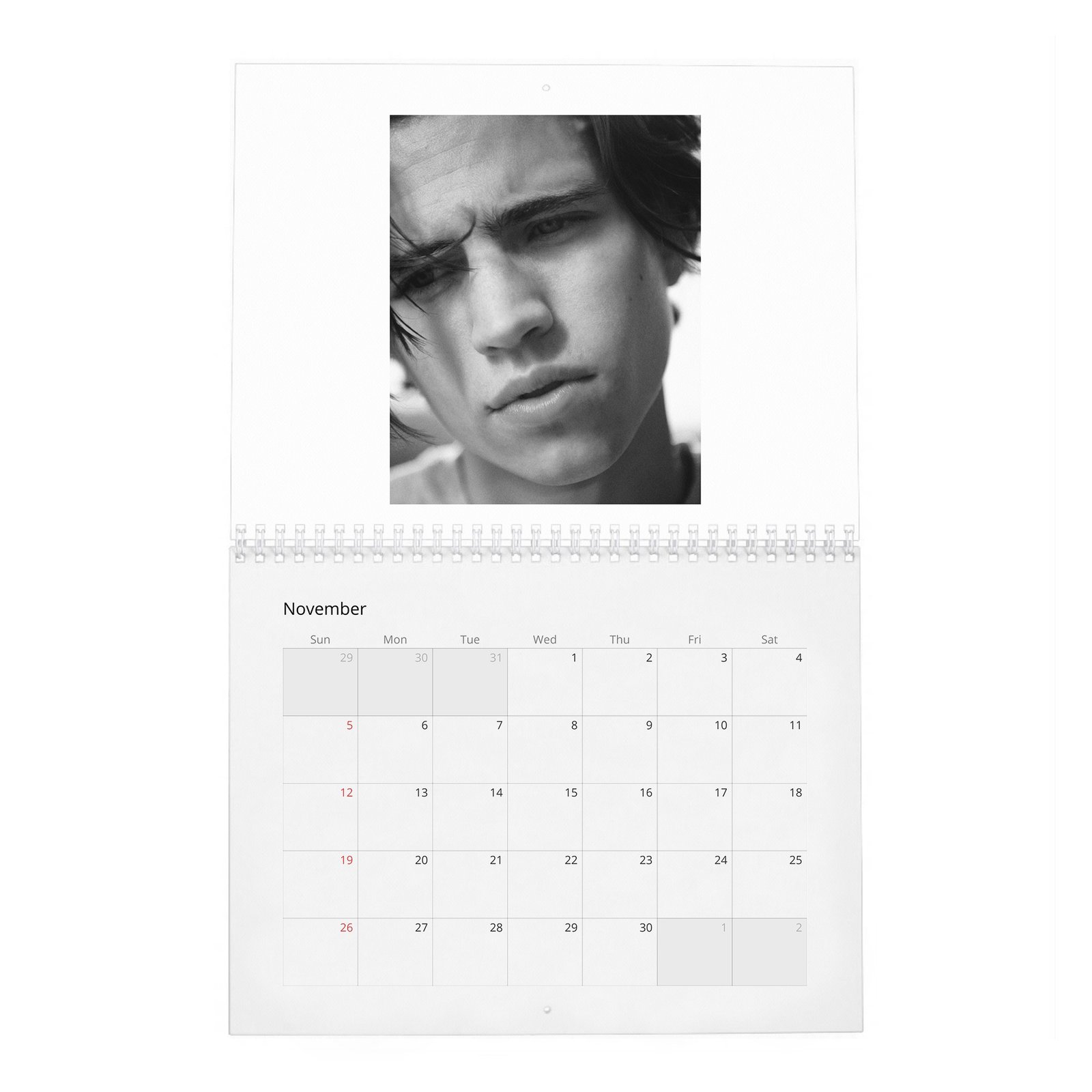 11 Tanner Buchanan - Go No Sen 2027 Wall Calendar