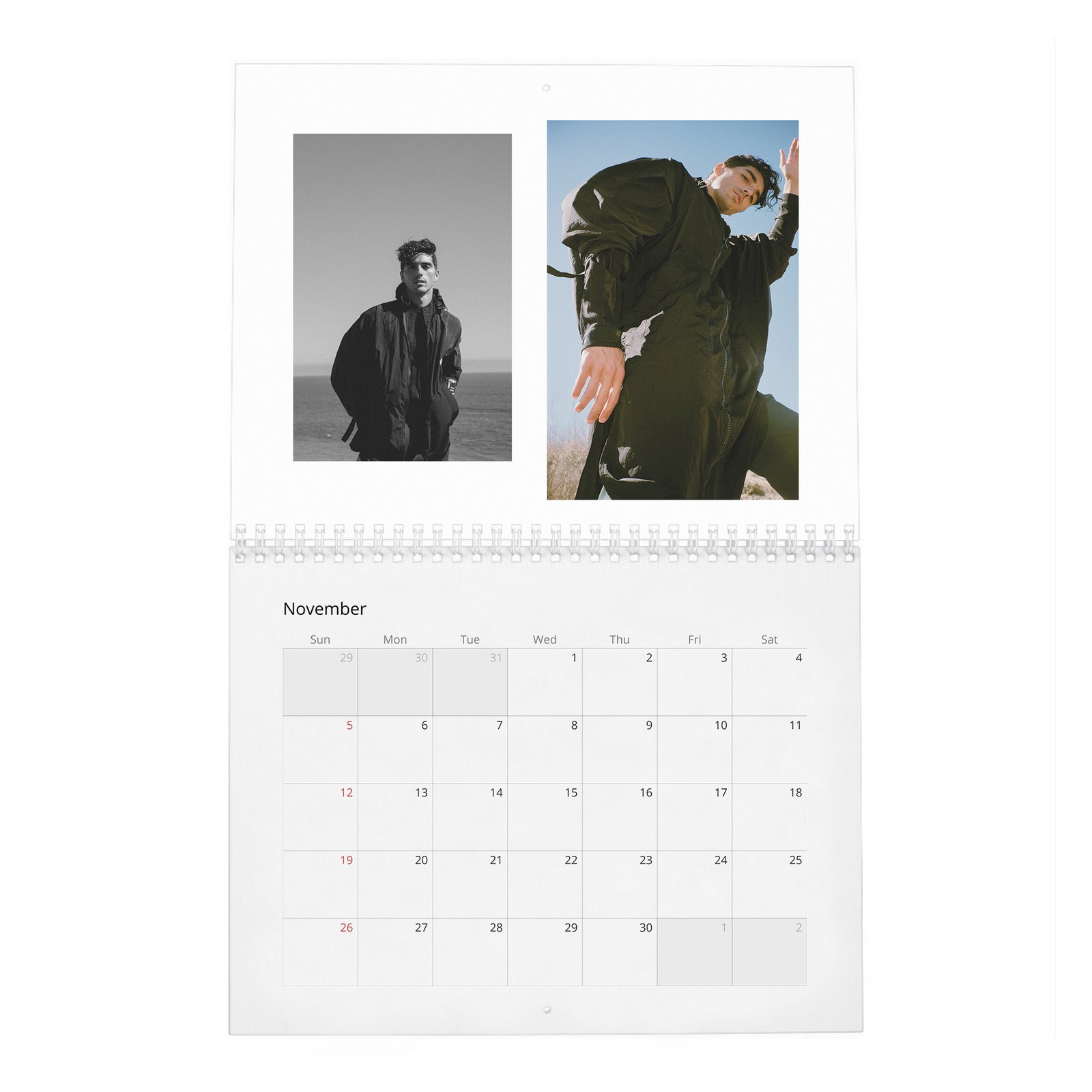 Taylor Zakhar Perez - Content 2027 Wall Calendar