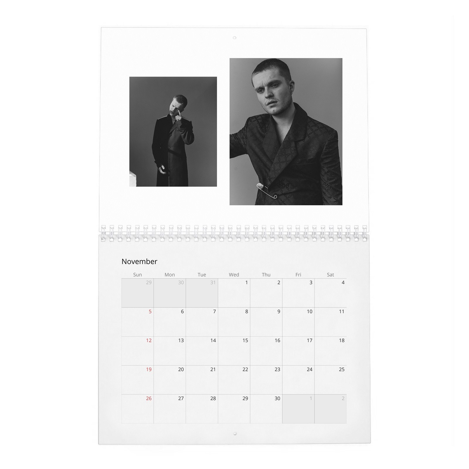 Tom Glynn-Carney - Fast Lane 2027 Wall Calendar