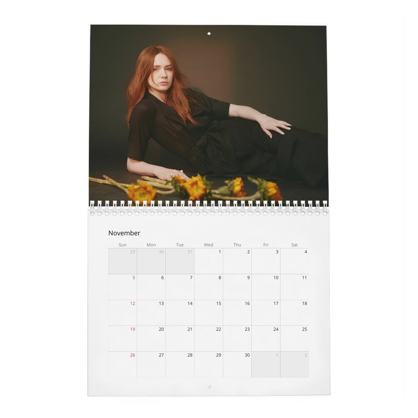 11 Karen Gillan - Comfortable Improvising 2027 Wall Calendar