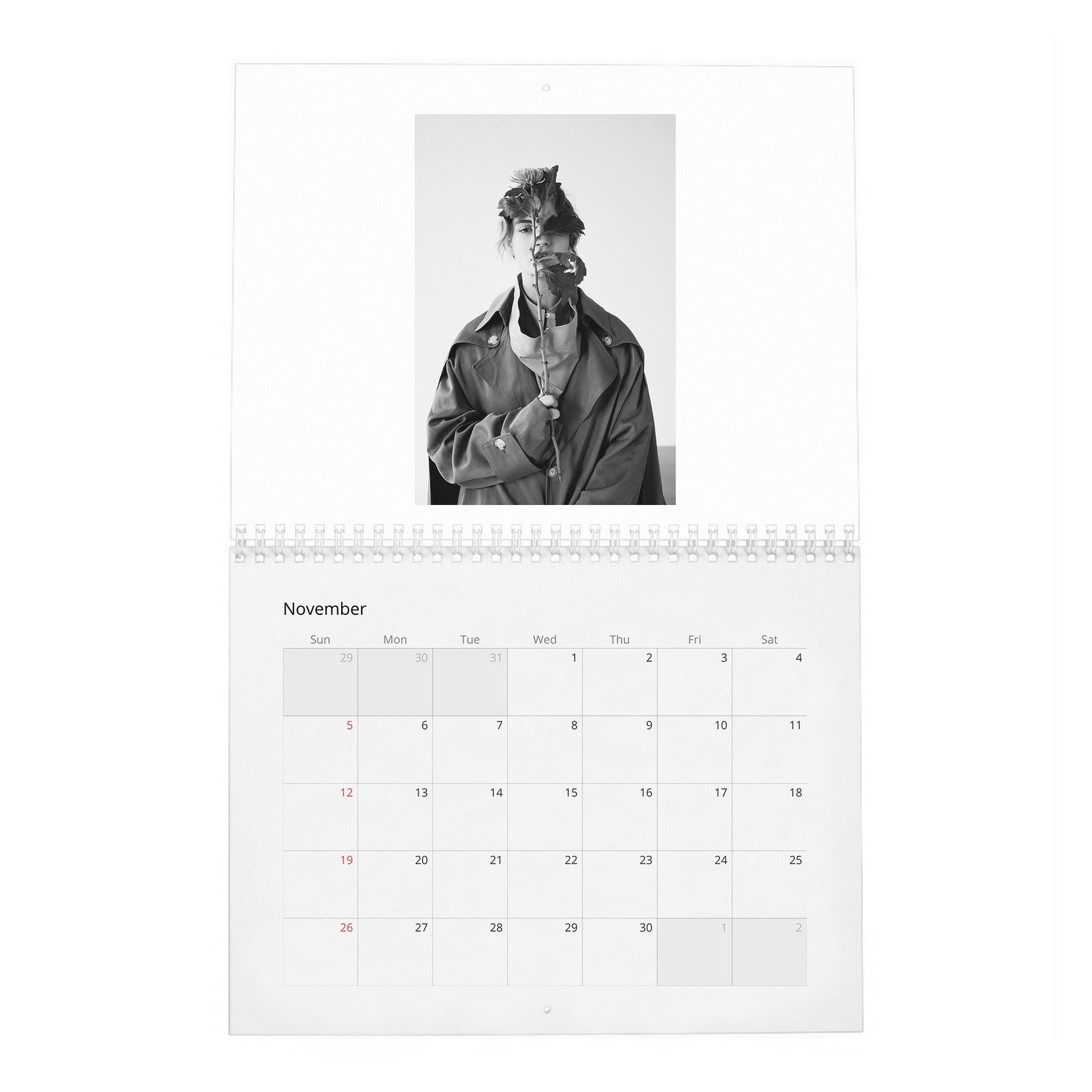 11 Lily James - Loving Lily 2027 Wall Calendar