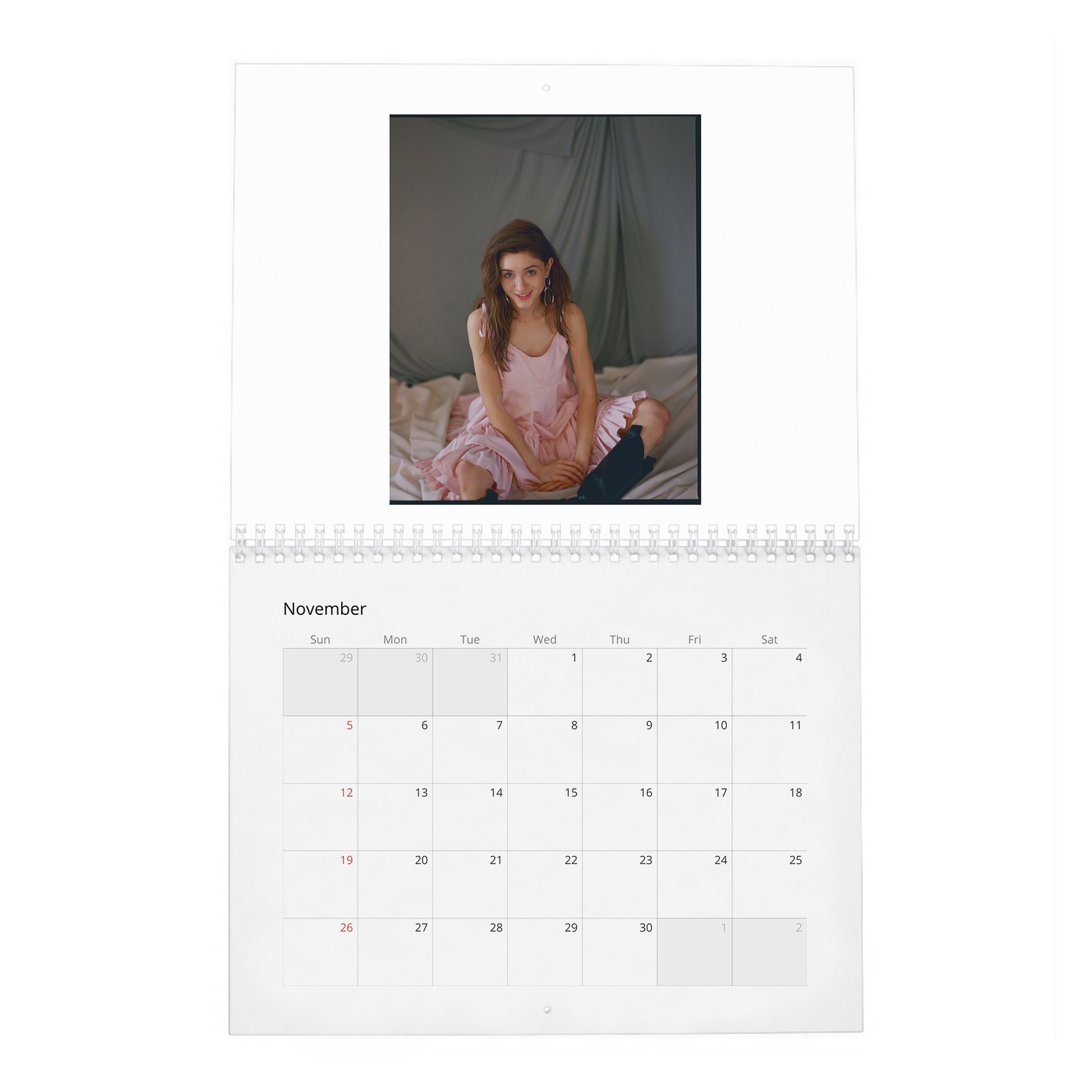 11 Natalia Dyer - Inner Child 2027 Wall Calendar