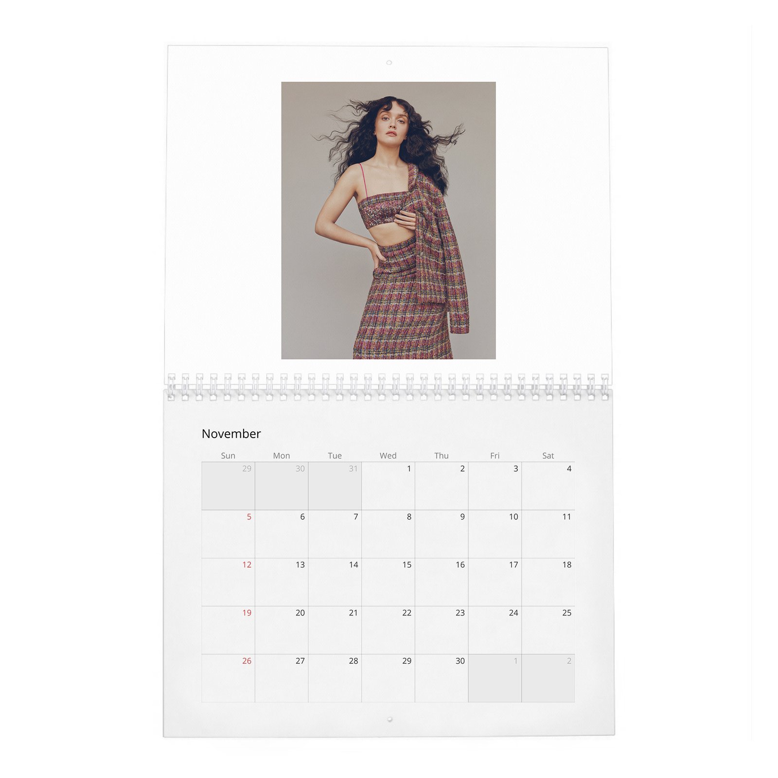 11 Olivia Cooke - Laterals 2027 Wall Calendar