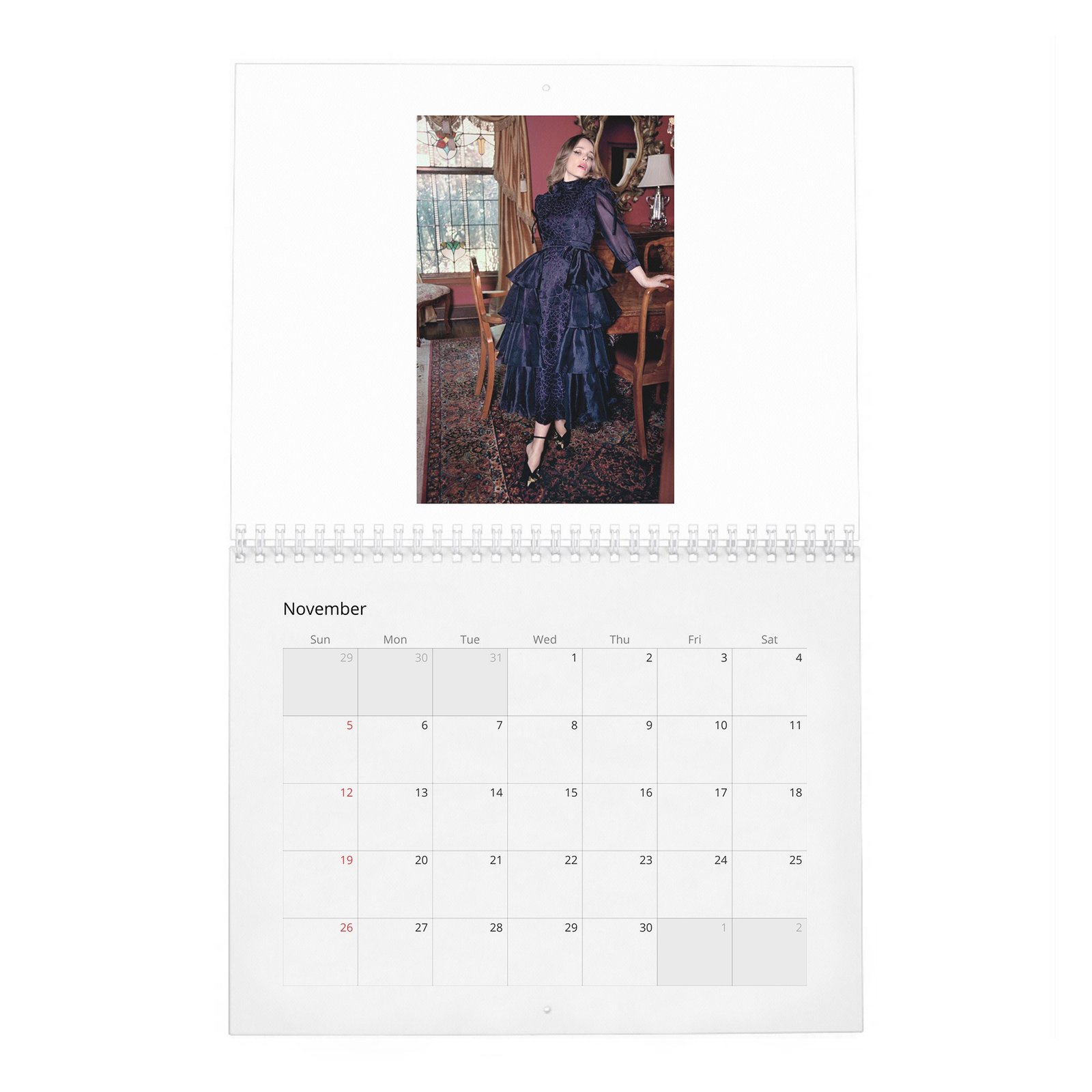 Rachel McAdams - Violet 2027 Wall Calendar
