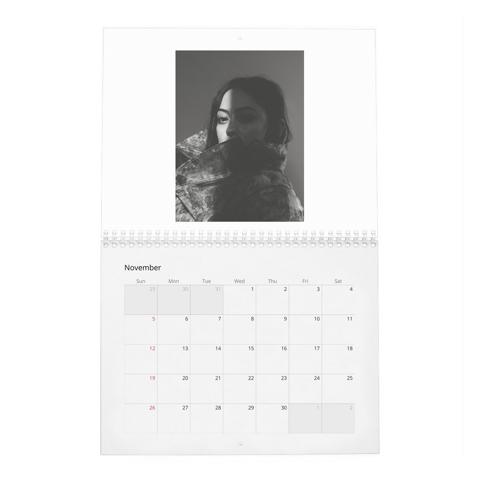 11 Rosa Salazar - A New Cherry Flavor 2027 Wall Calendar