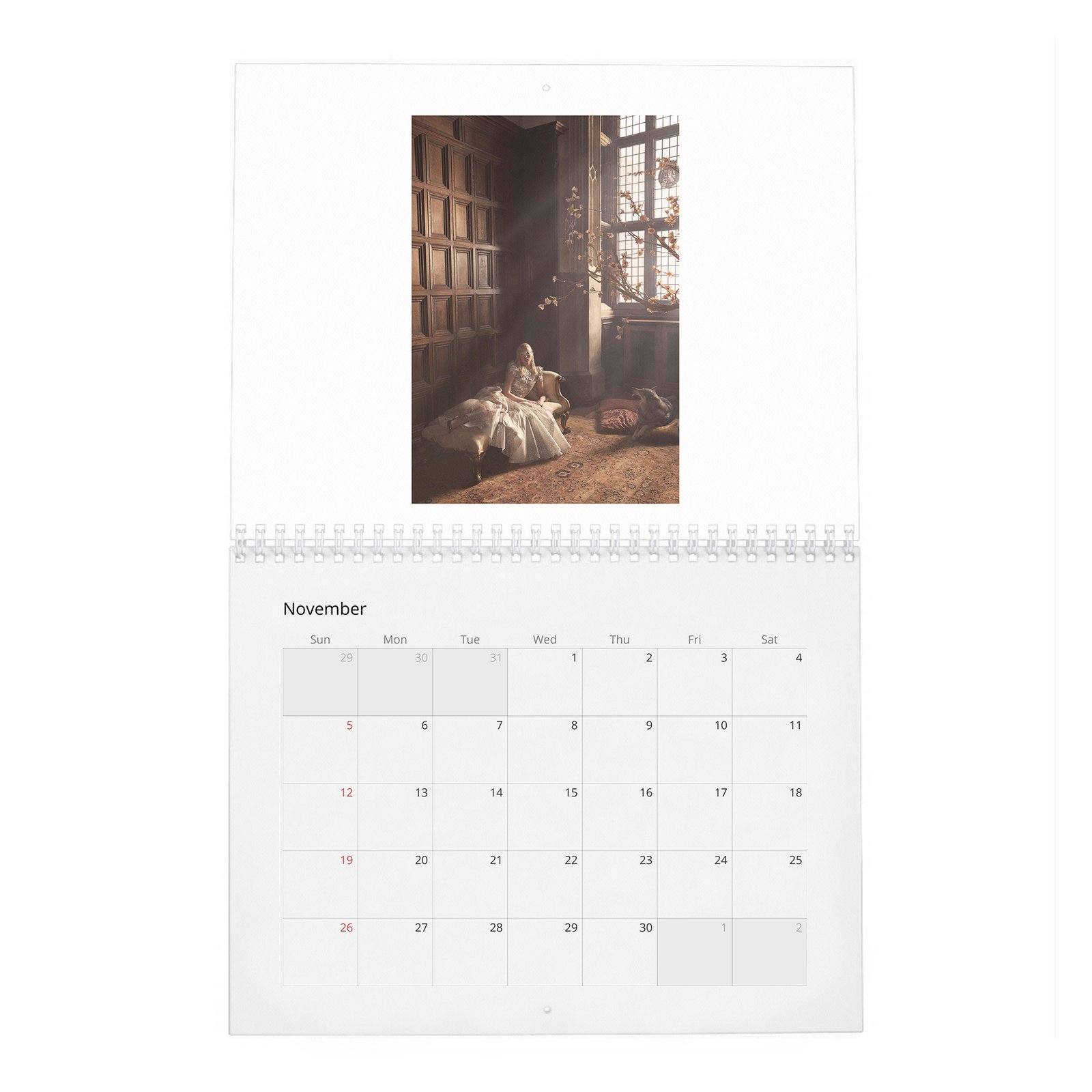 11 Sophie Turner - The Warrior Woman 2027 Wall Calendar
