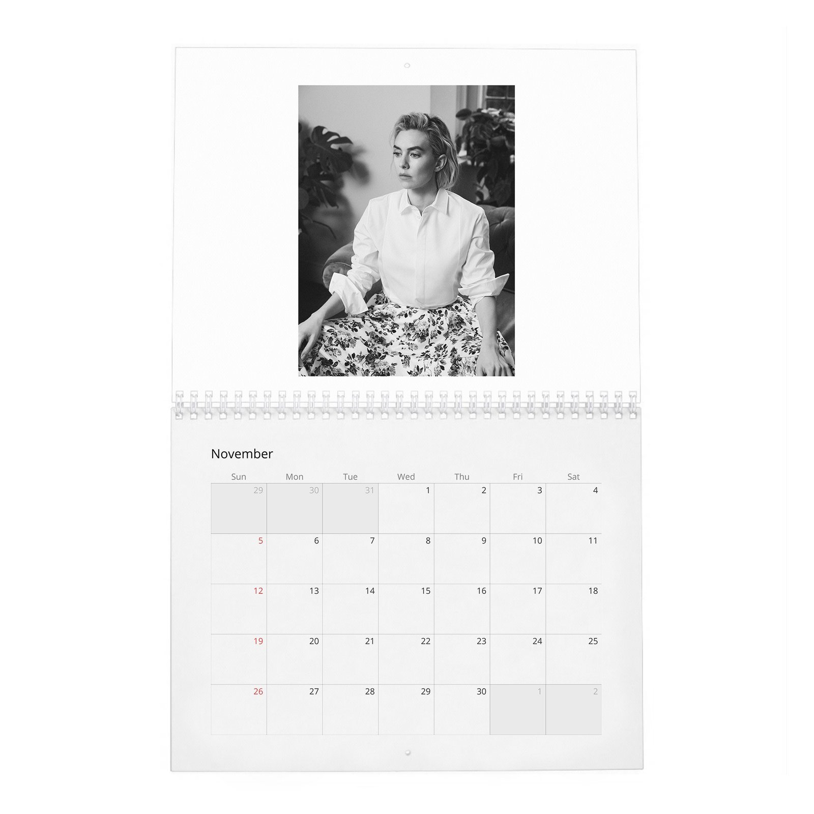 11 Vanessa Kirby - A New Light 2027 Wall Calendar