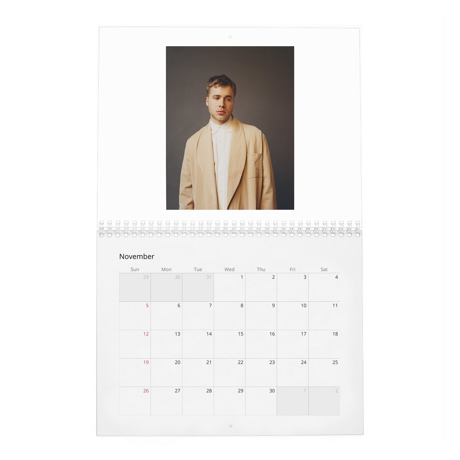 Ed Mc Vey - Content 2027 Wall Calendar