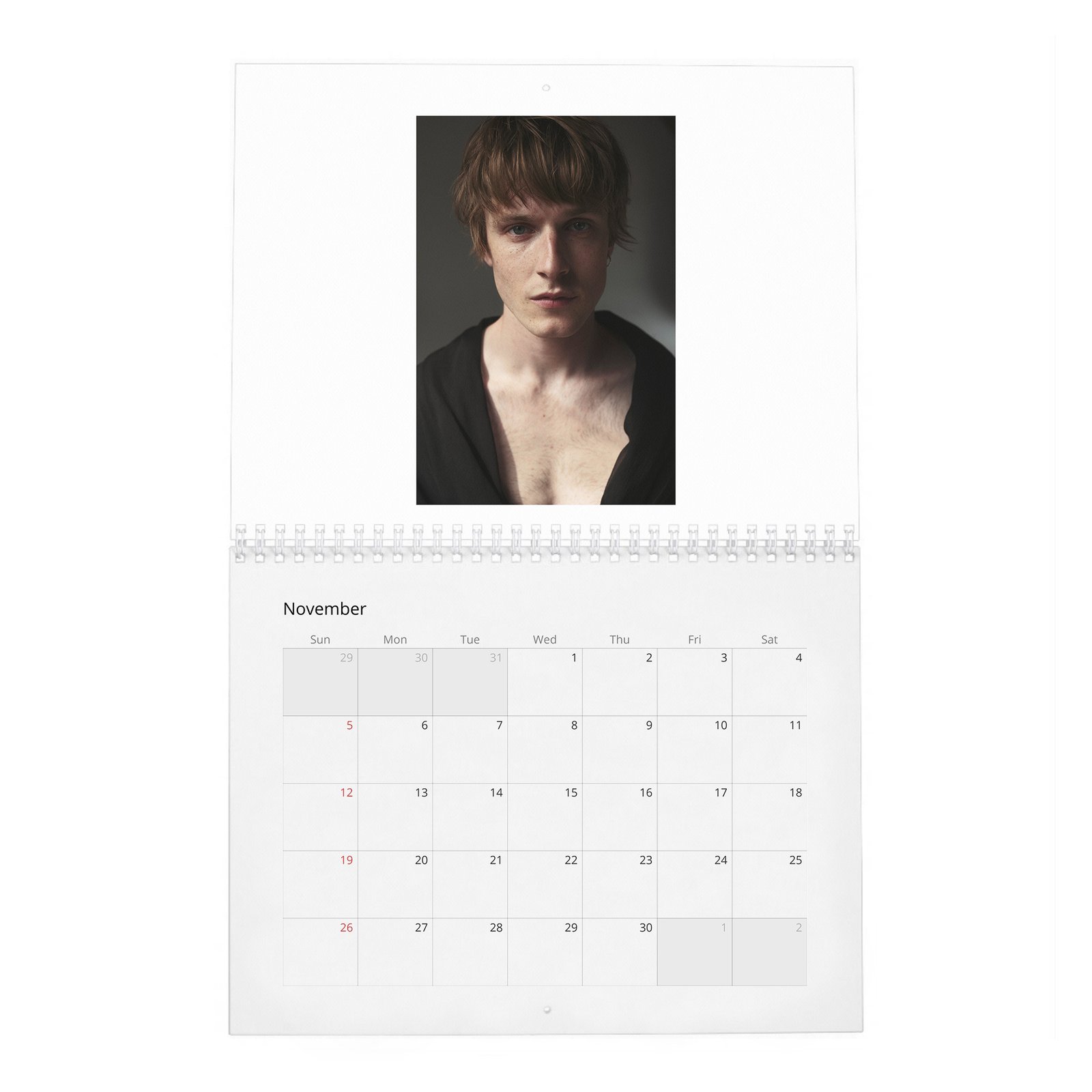11 Louis Hofmann - In Conversation 2027 Wall Calendar