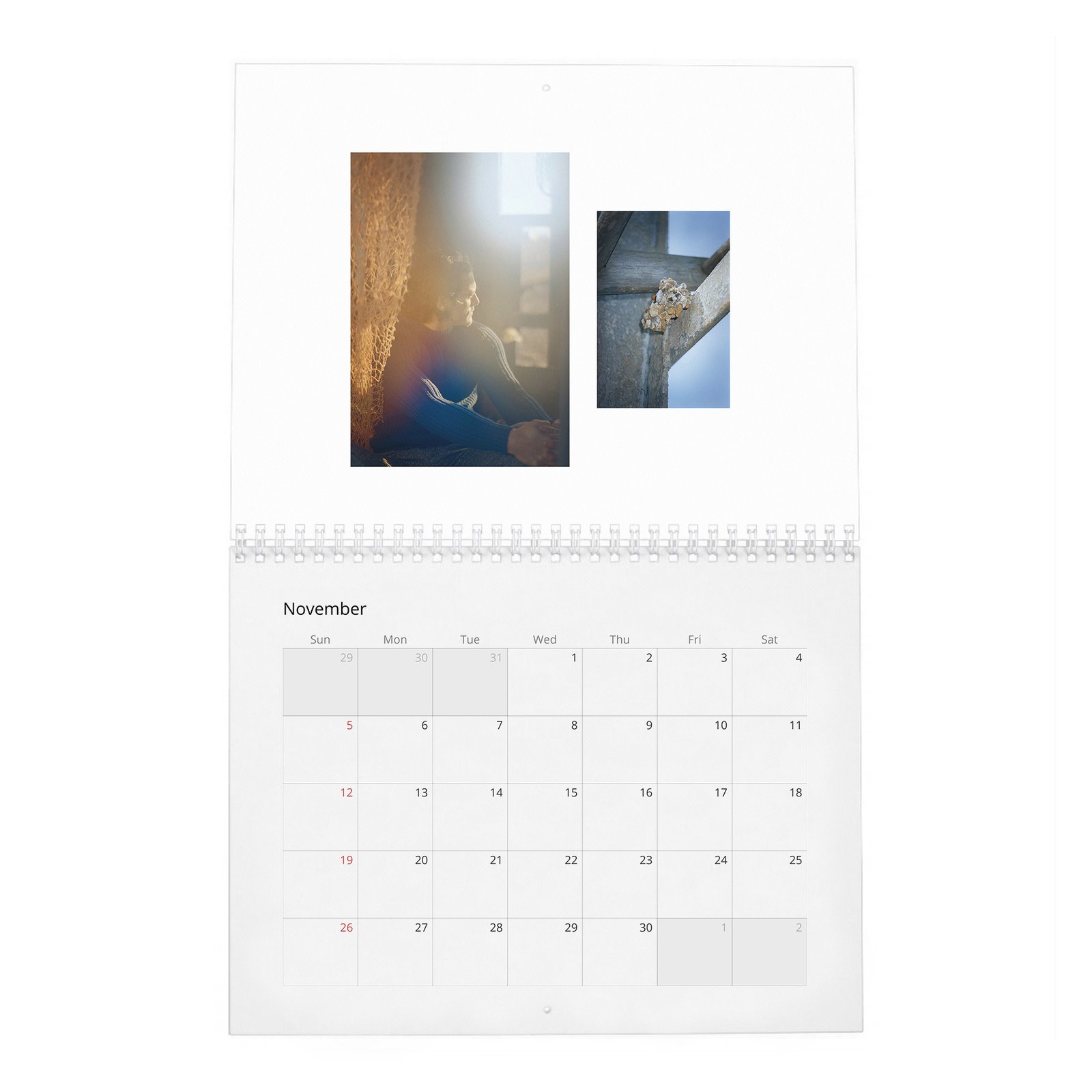 Luke Evans - Man On The Road 2027 Wall Calendar