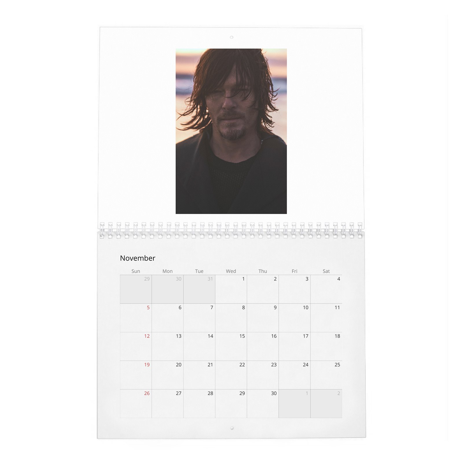 Norman Reedus - Flaunt Vol.2 2027 Wall Calendar