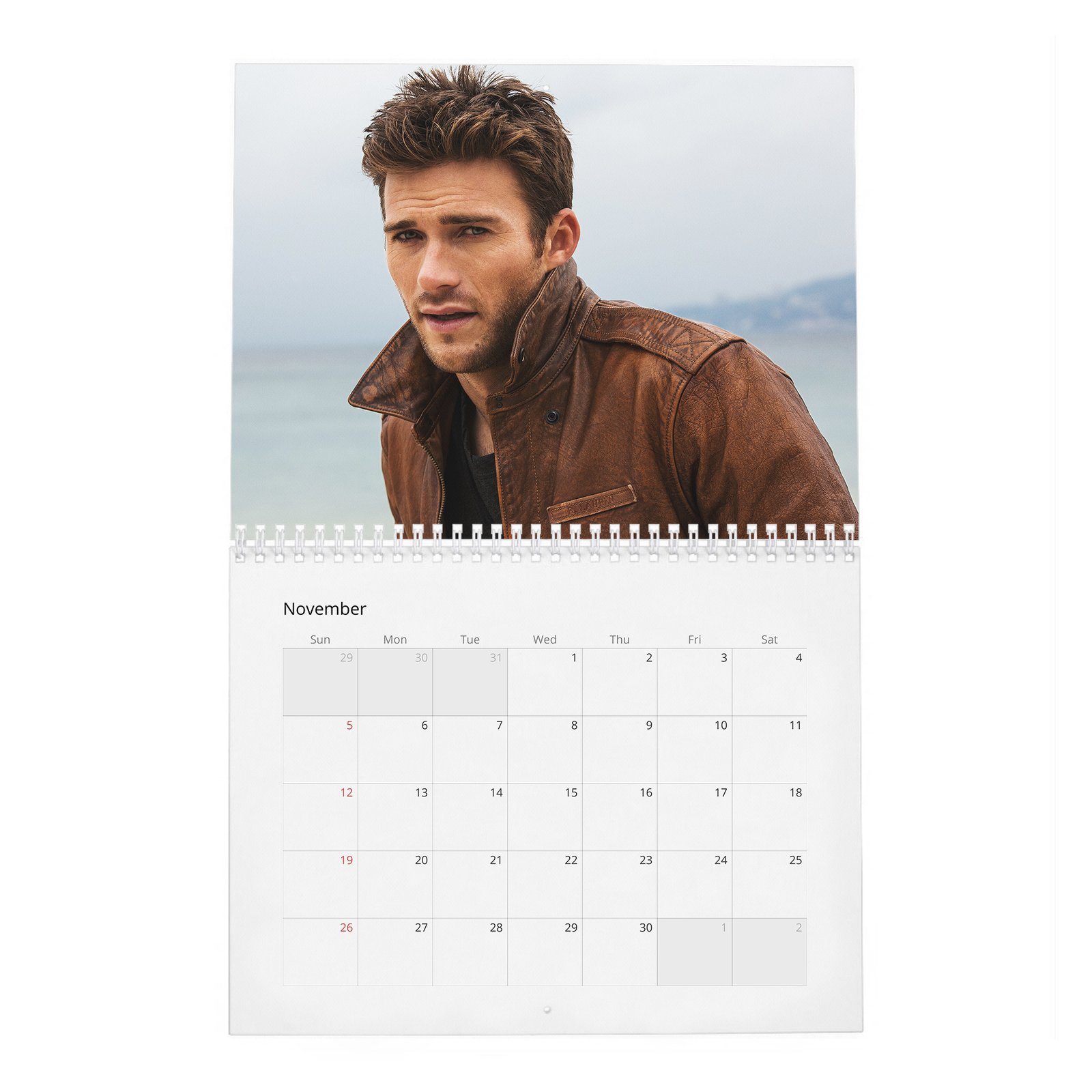 Scott Eastwood - The Son Will Rise 2027 Wall Calendar