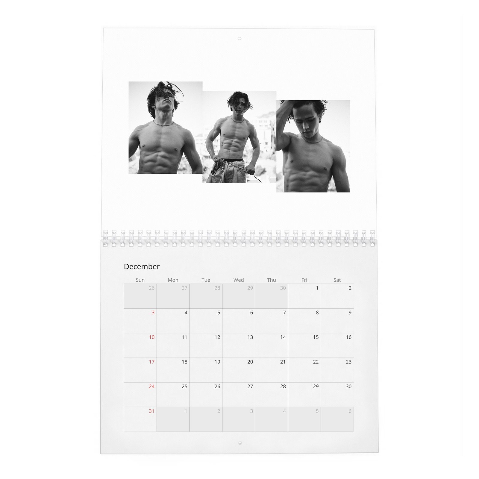 12 Tanner Buchanan - Go No Sen 2027 Wall Calendar