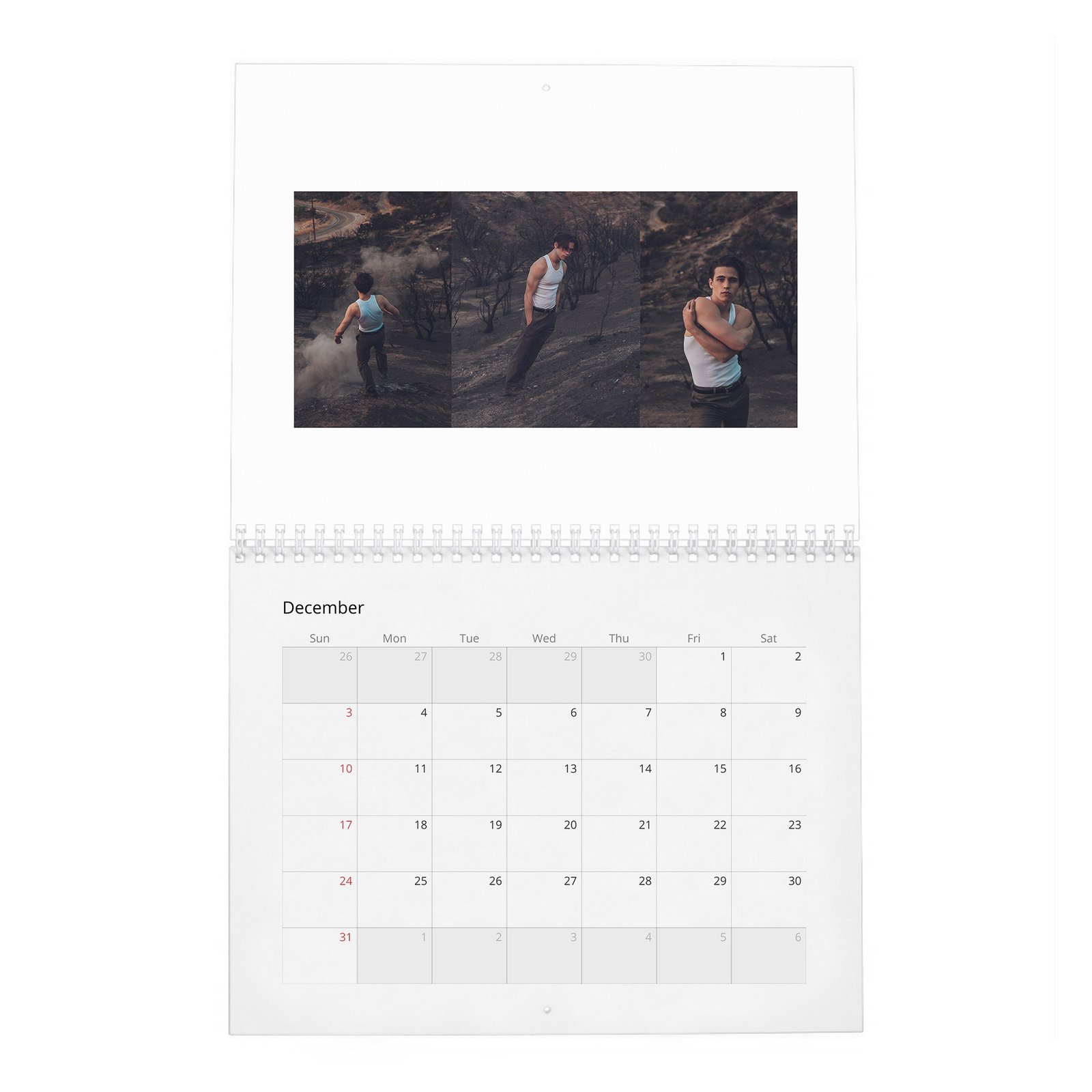 12 Tanner Buchanan - The Ass-Kicking 2027 Wall Calendar