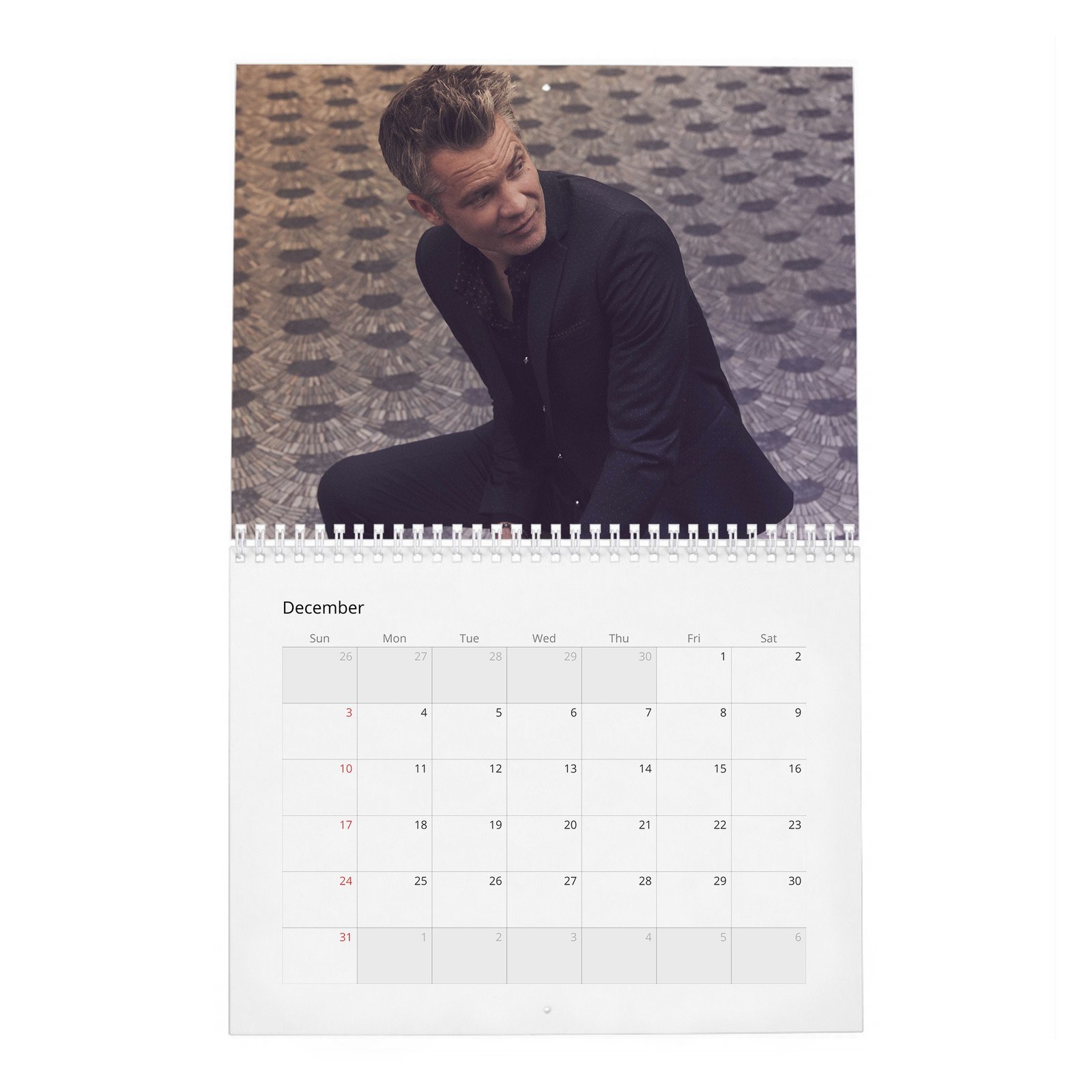 Timothy Olyphant - Rogue 2027 Wall Calendar