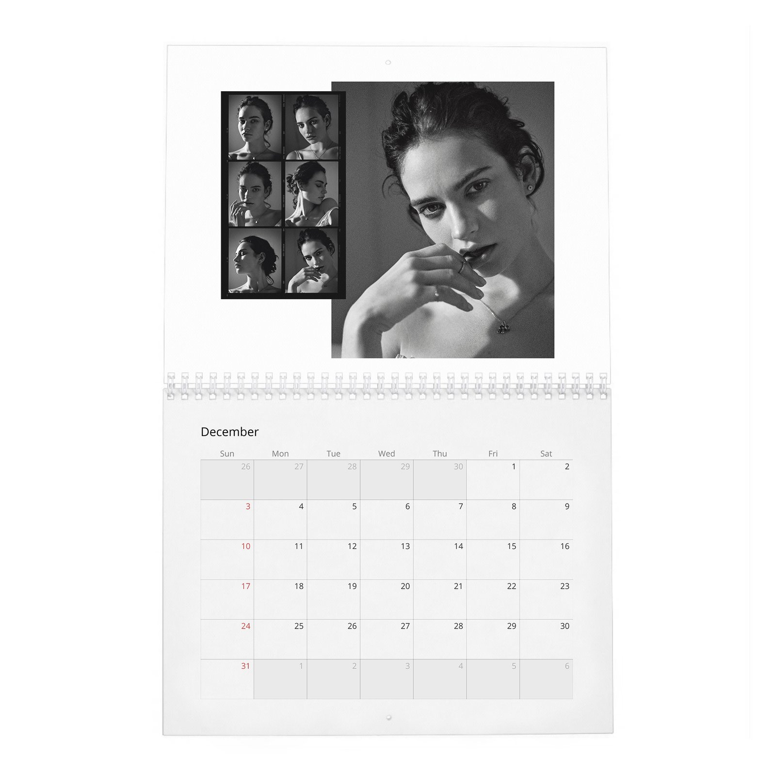 12 Lily James - A Cinderella Story 2027 Wall Calendar
