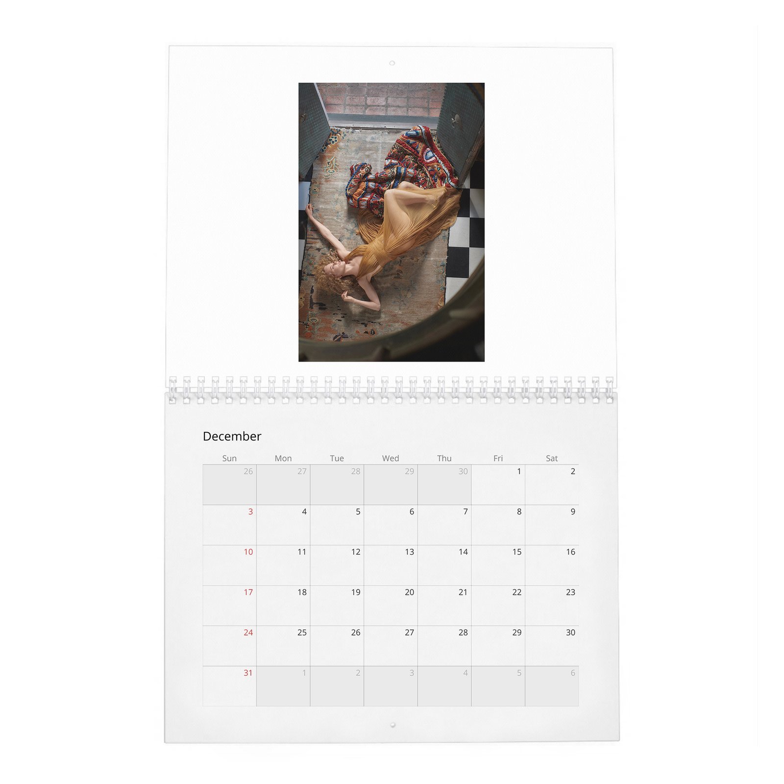 12 Nicole Kidman - The Golden Age Of 2027 Wall Calendar