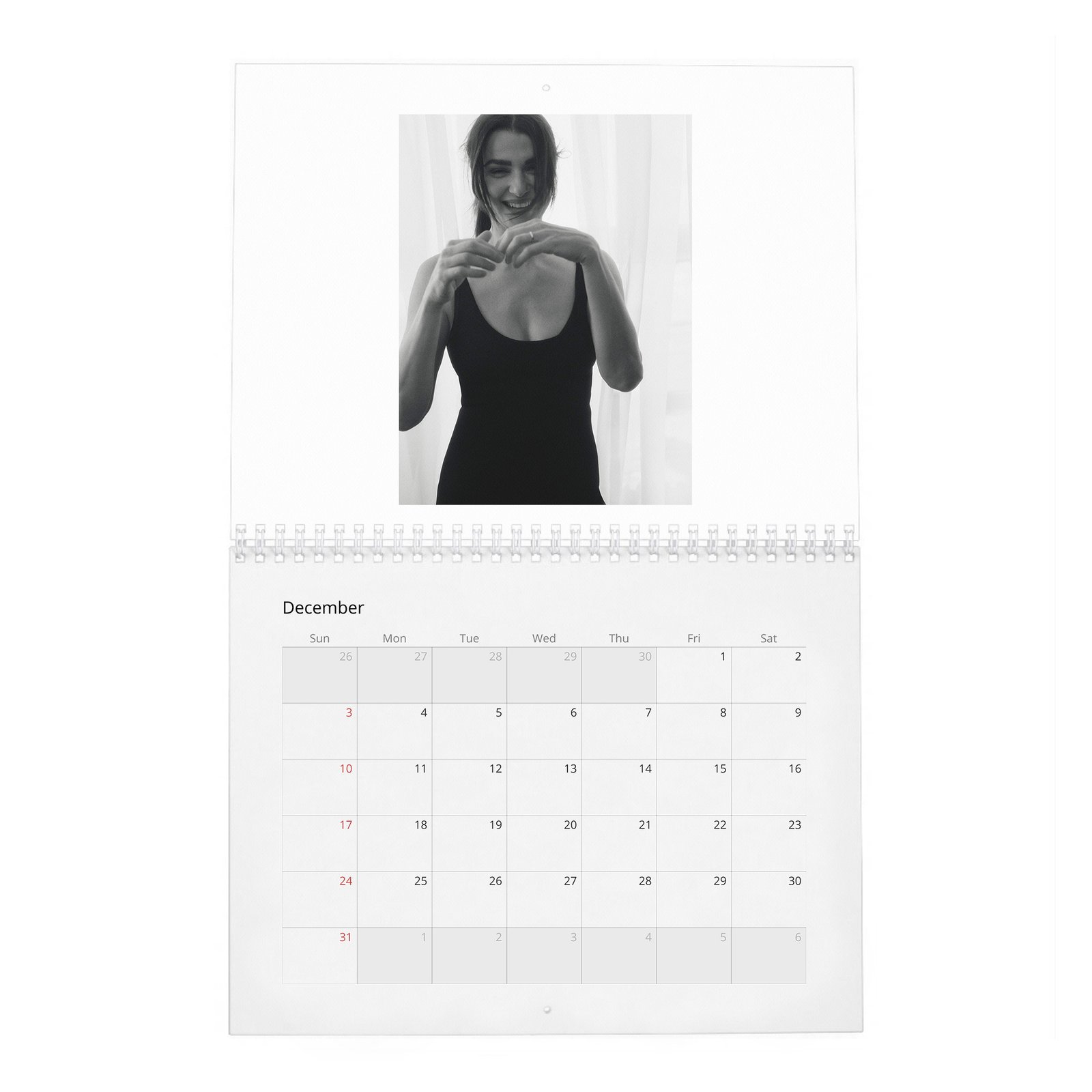 12 Rachel Weisz - Reflections 2027 Wall Calendar