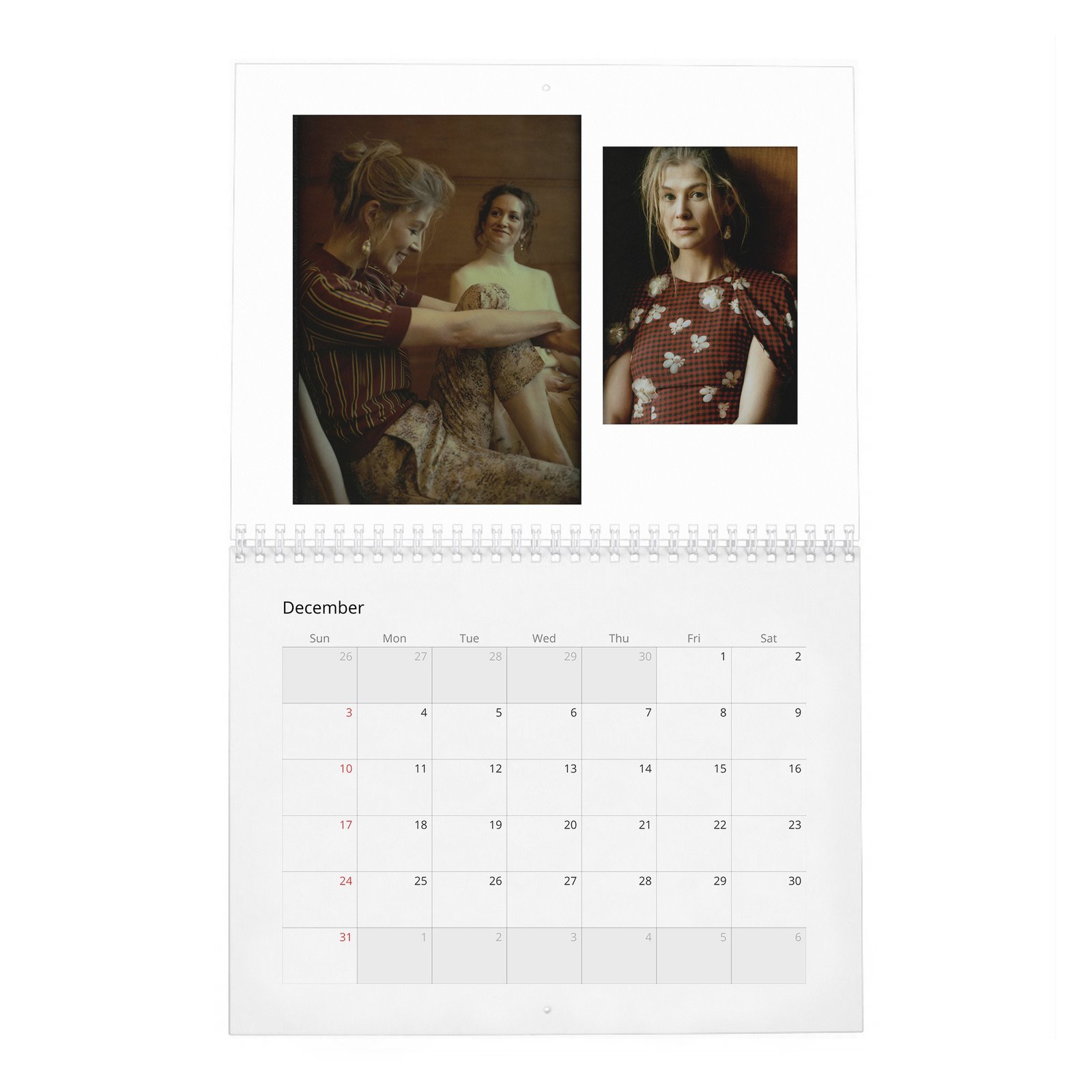 12 Rosamund Pike - Flaunt 2027 Wall Calendar