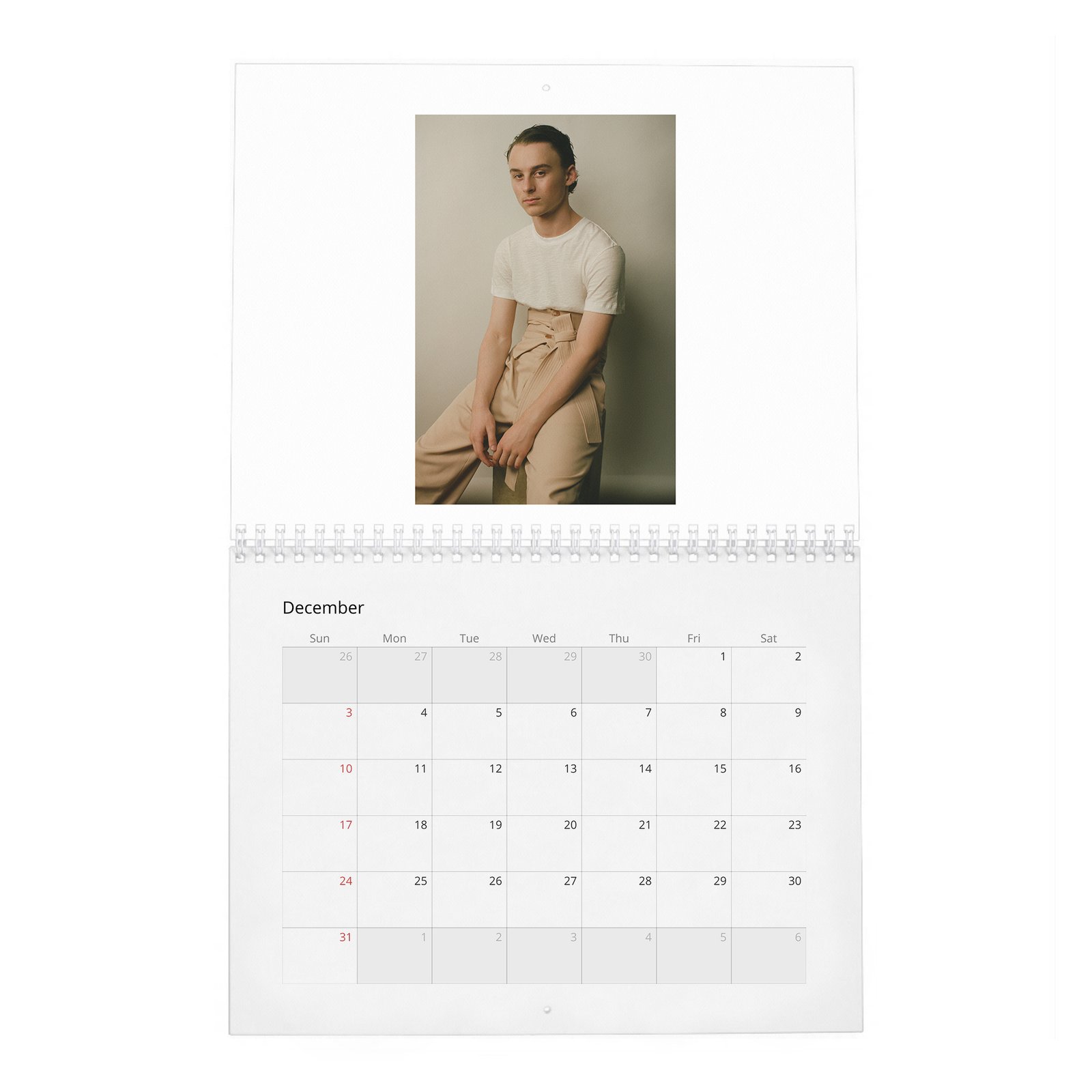 12 Wyatt Oleff - The Future 2027 Wall Calendar