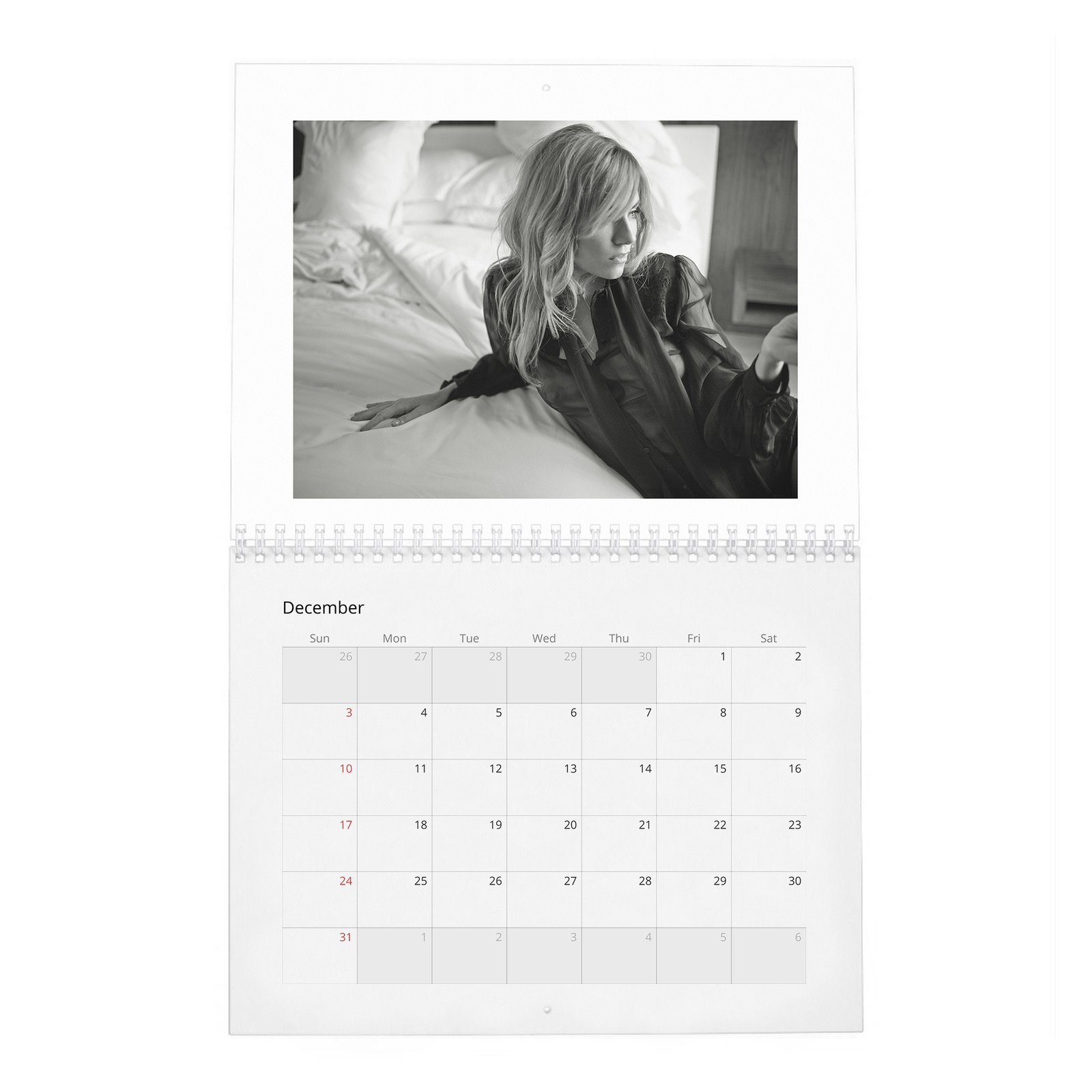 Sienna Miller - In Bed With Sienna 2027 Wall Calendar