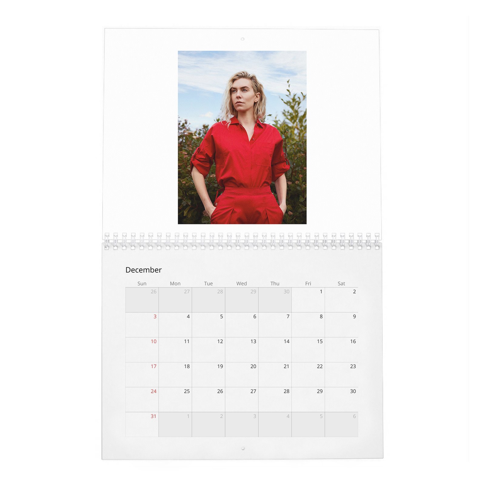 12 Vanessa Kirby - A New Light 2027 Wall Calendar