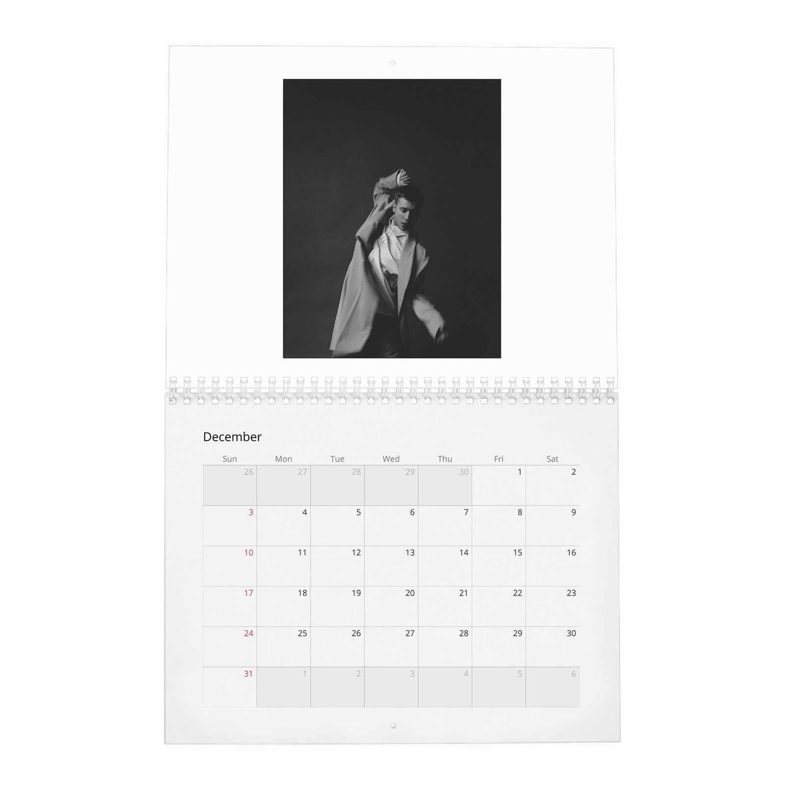 Ed Mc Vey - Content 2027 Wall Calendar