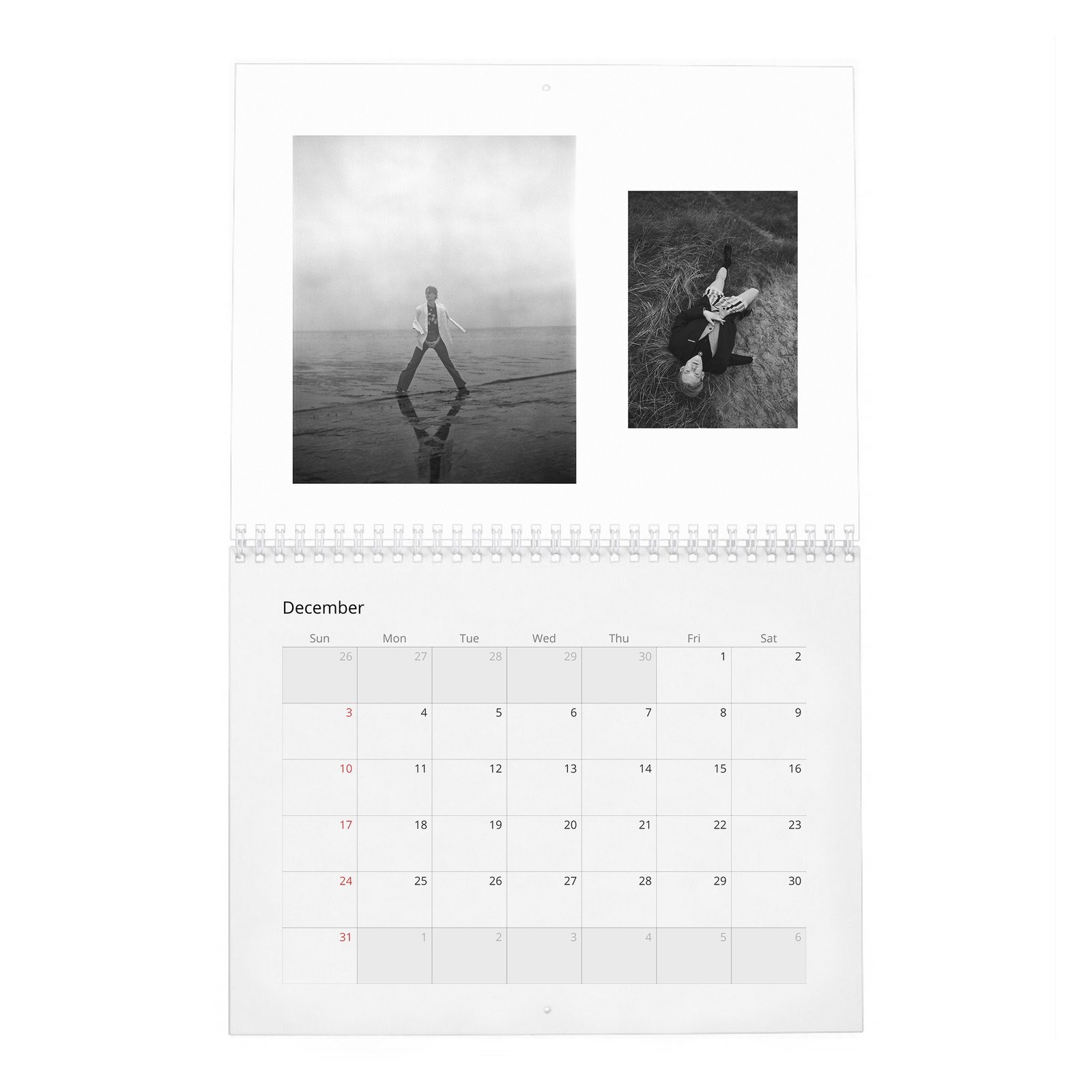 12 Lucas Lynggaard Tonnesen - Setting Sail 2027 Wall Calendar