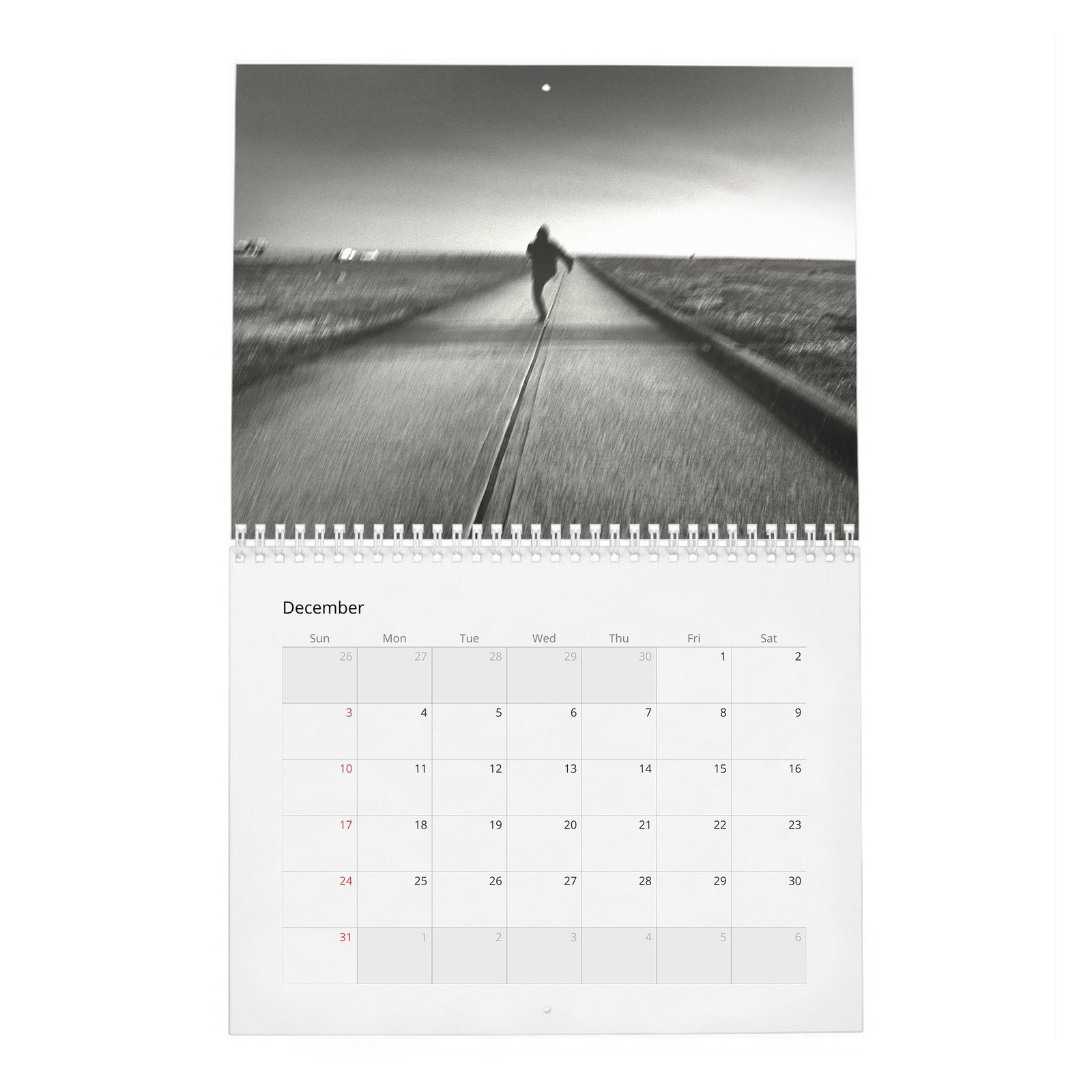 Luke Evans - Man On The Road 2027 Wall Calendar