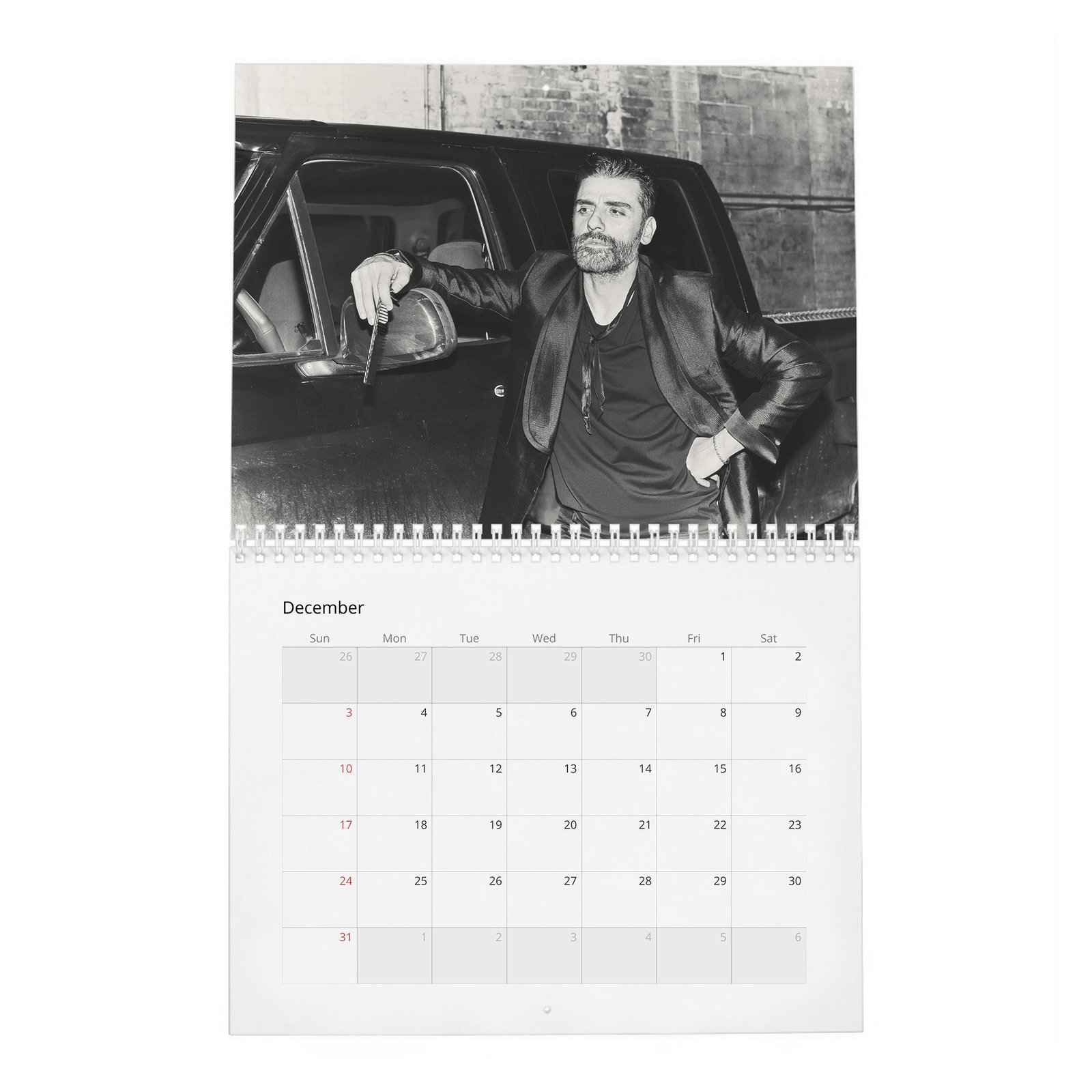 12 Oscar Isaac - The Dream Of 2027 Wall Calendar