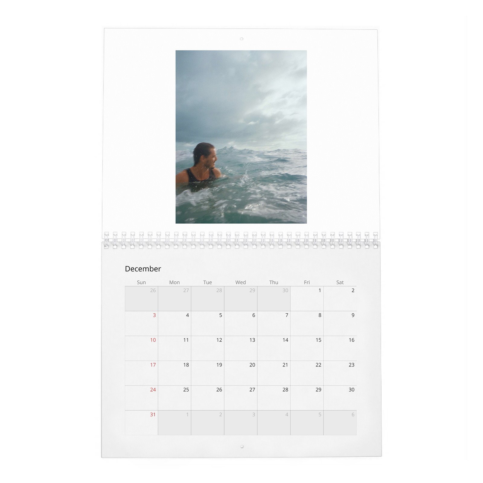12 Pedro Pascal - In Paradise 2027 Wall Calendar